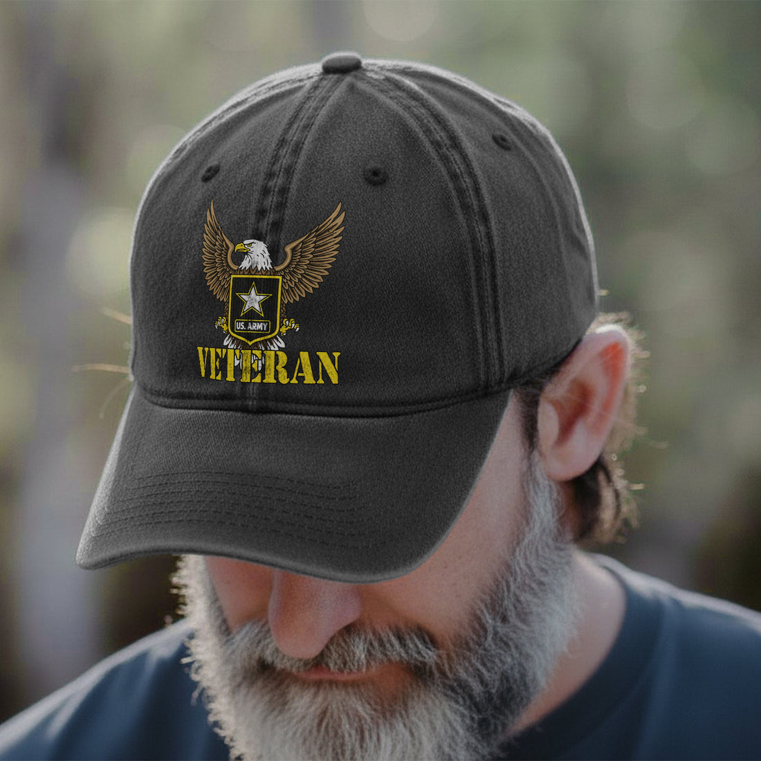 US Army Veteran Honor Tribute Baseball Cap