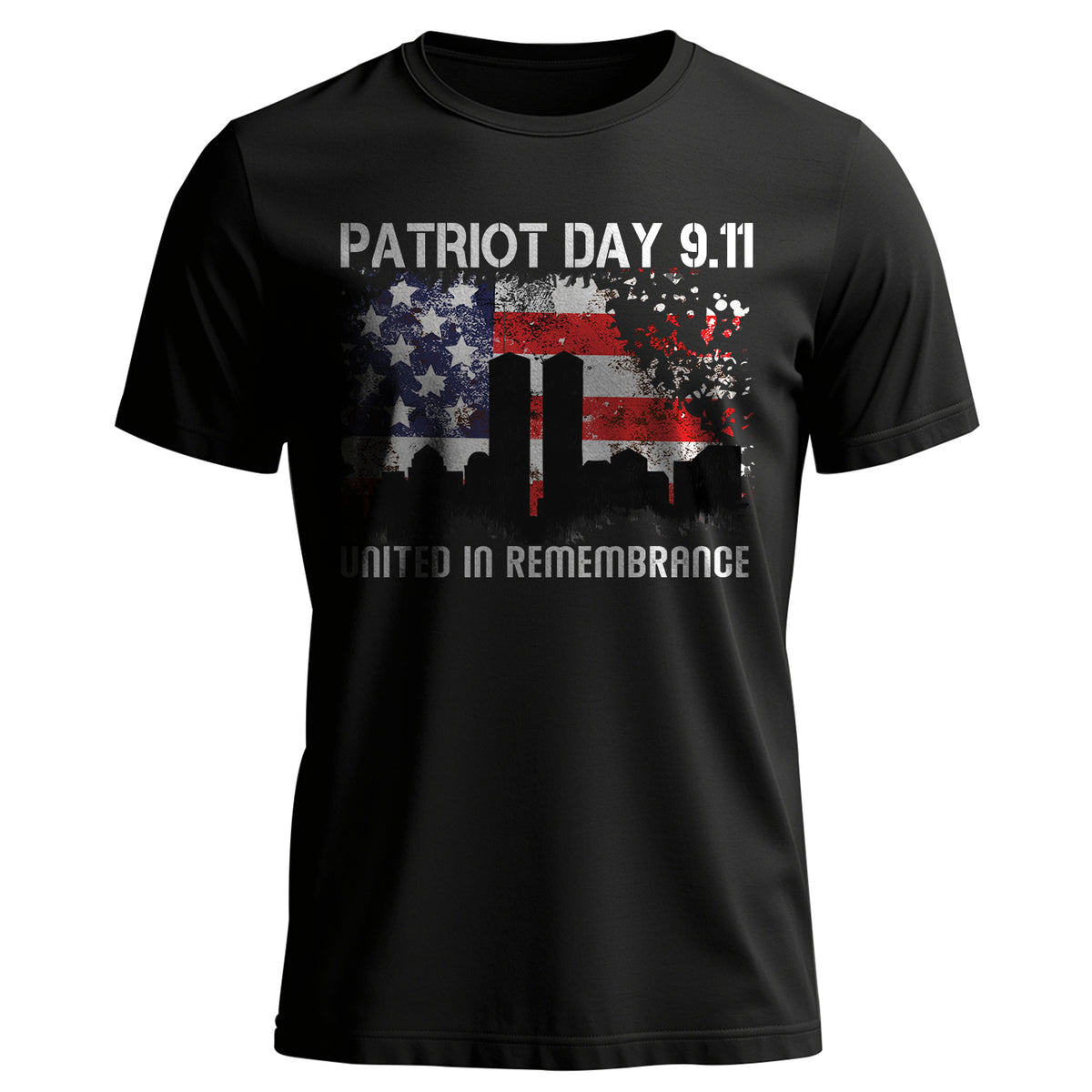Patriot Day 9/11 United in Remembrance US T-Shirt Main image