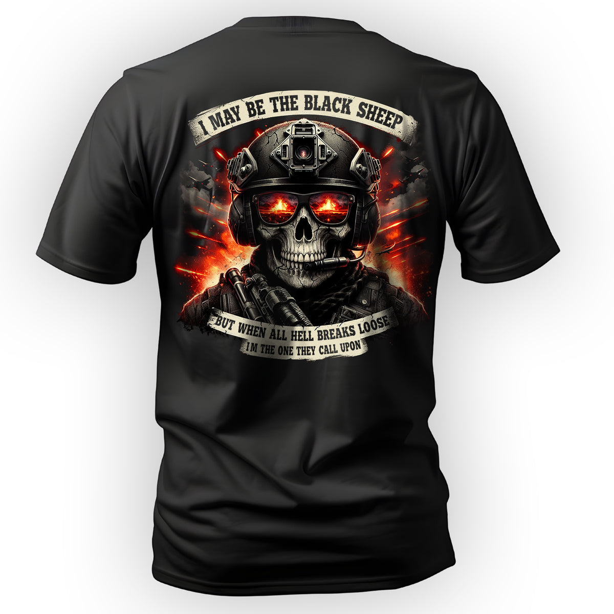 I May Be the Black Sheep but I Still Fight T-Shirt Main image