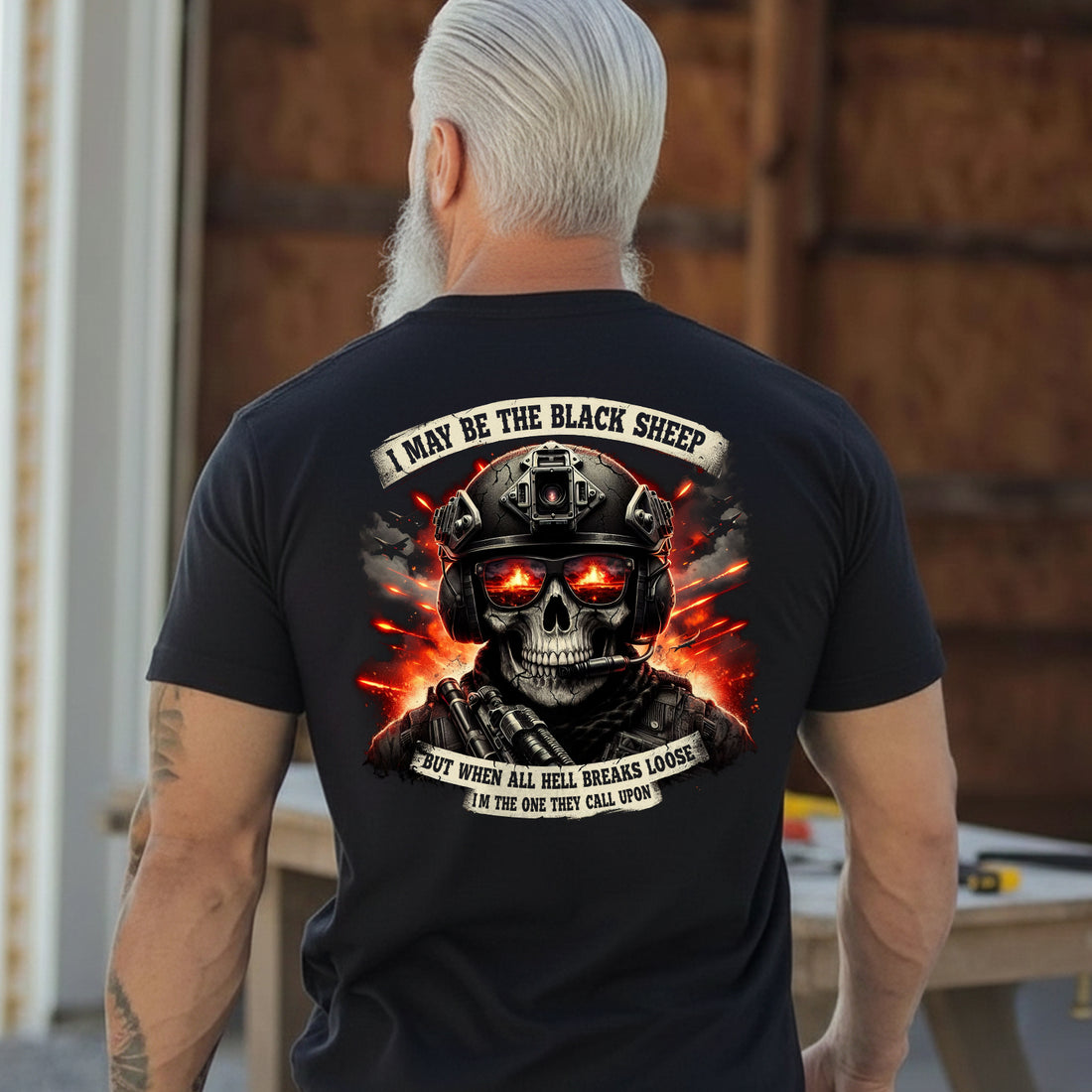 I May Be the Black Sheep but I Still Fight T-Shirt