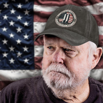 United We Stand Patriot Day Proud US Military Veteran American Freedom Baseball Cap