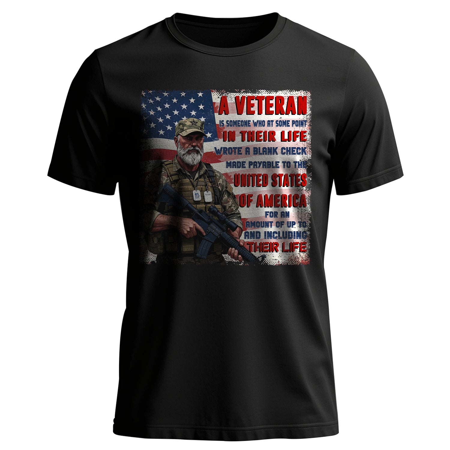A Veteran Wrote a Blank Check to the T-Shirt