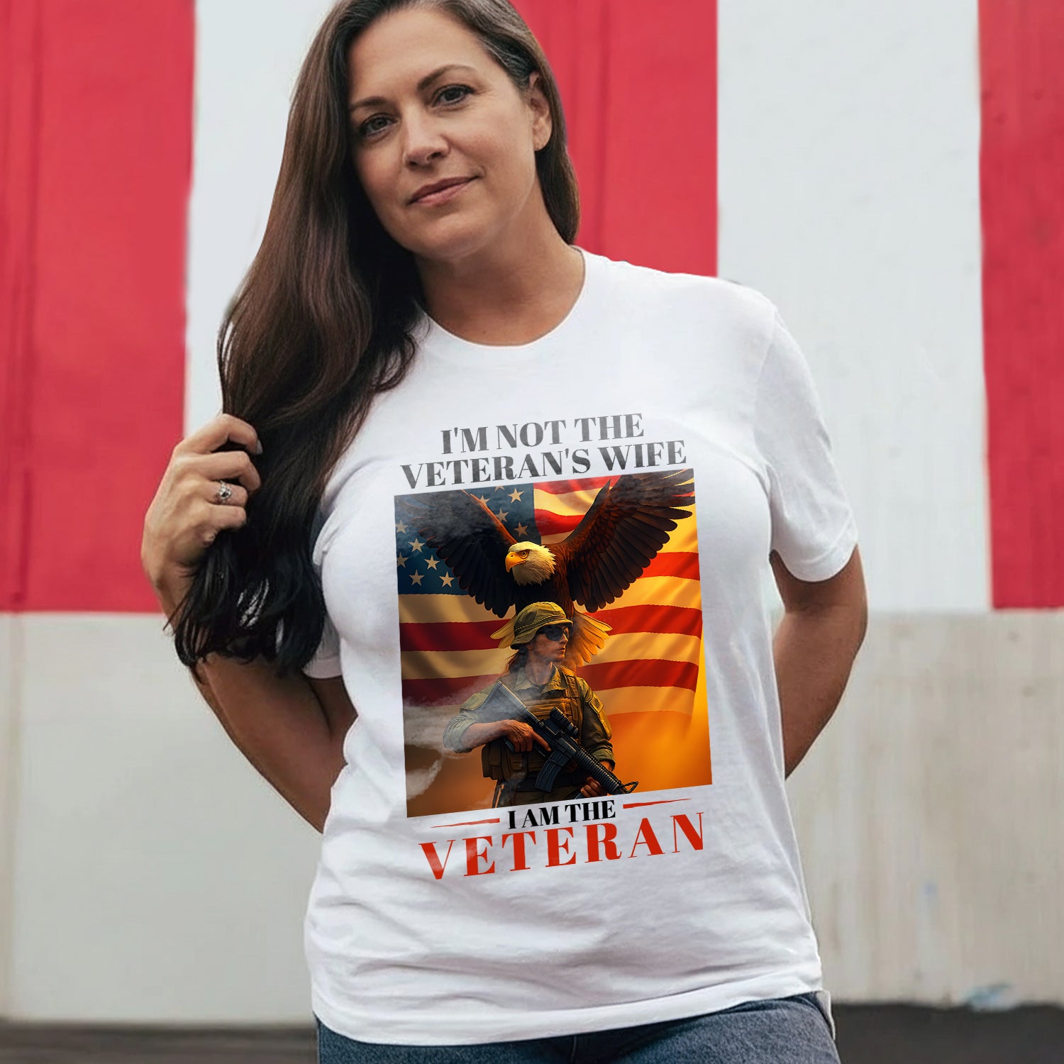 I’m Not the Veteran’s Wife I Am the T-Shirt