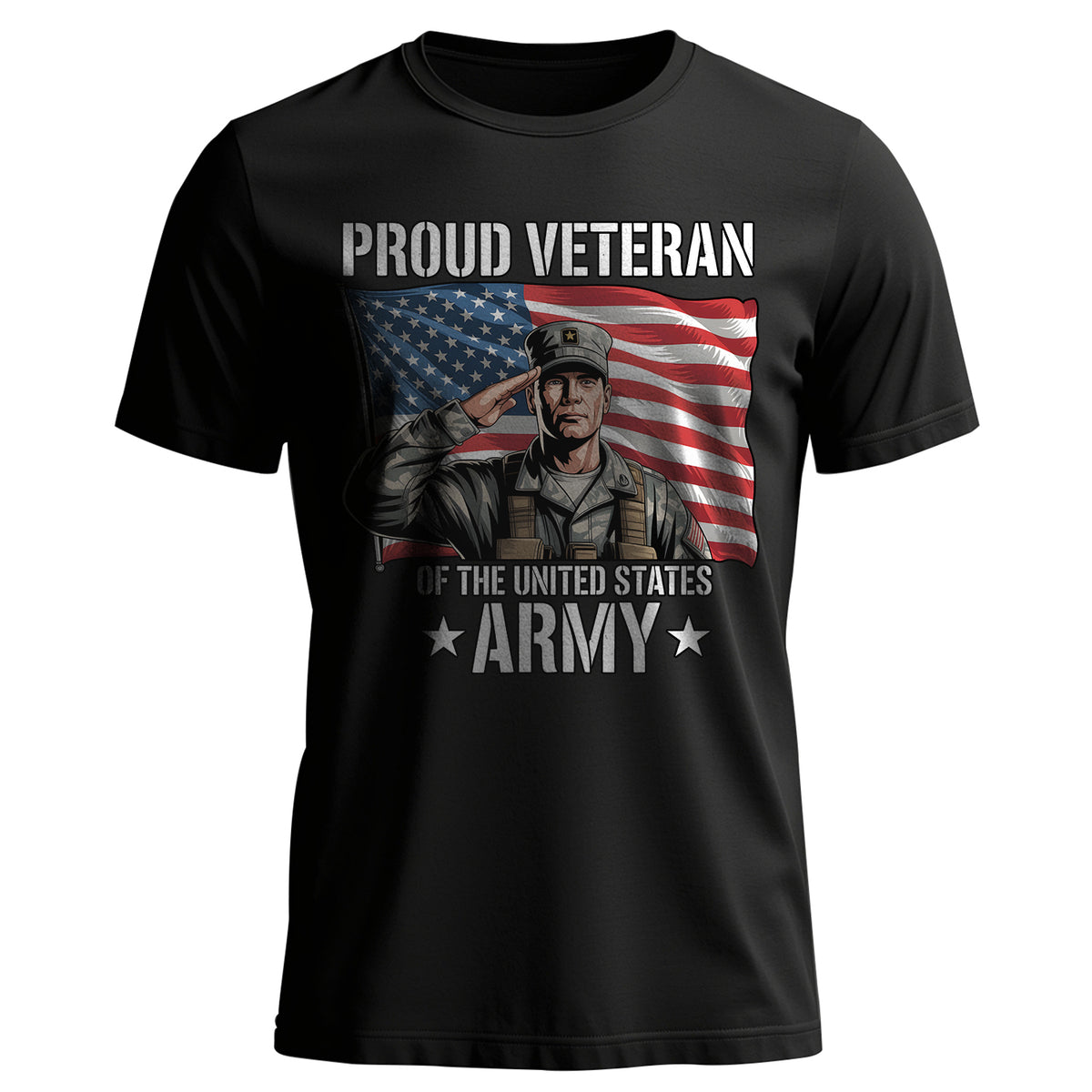 Proud Veteran of the US Army Military T-Shirt Main image