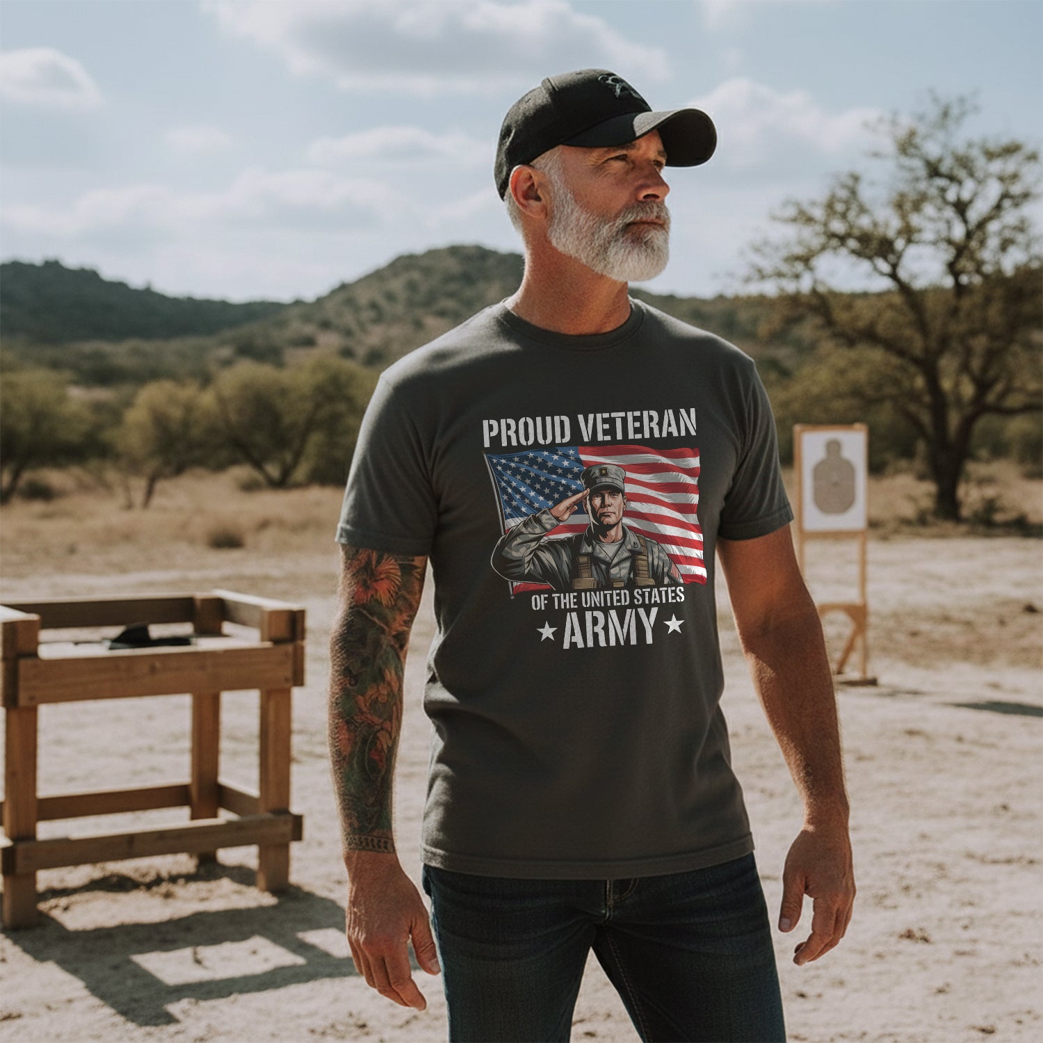 Proud Veteran of the US Army Military T-Shirt