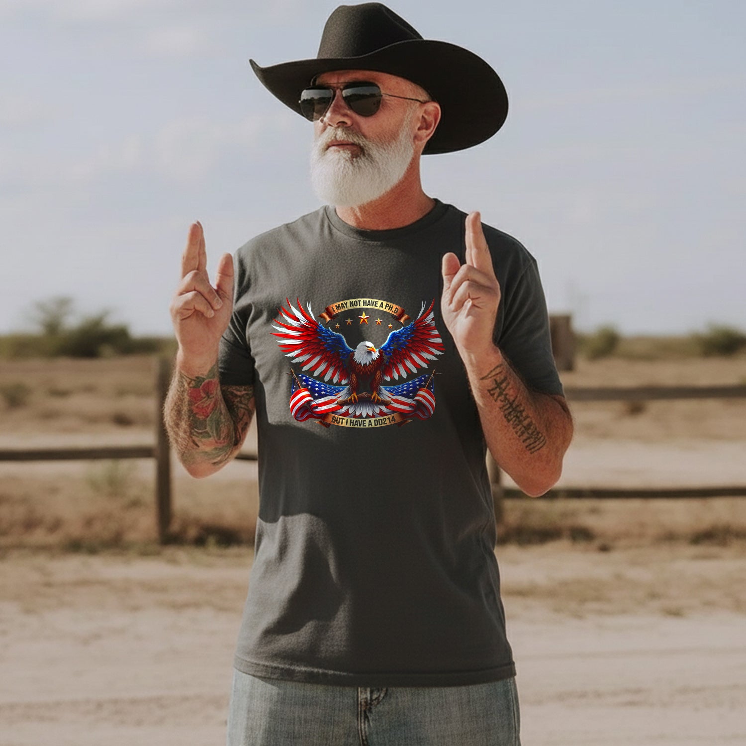 I May Not Have a PhD but I Have a DD214 T-Shirt