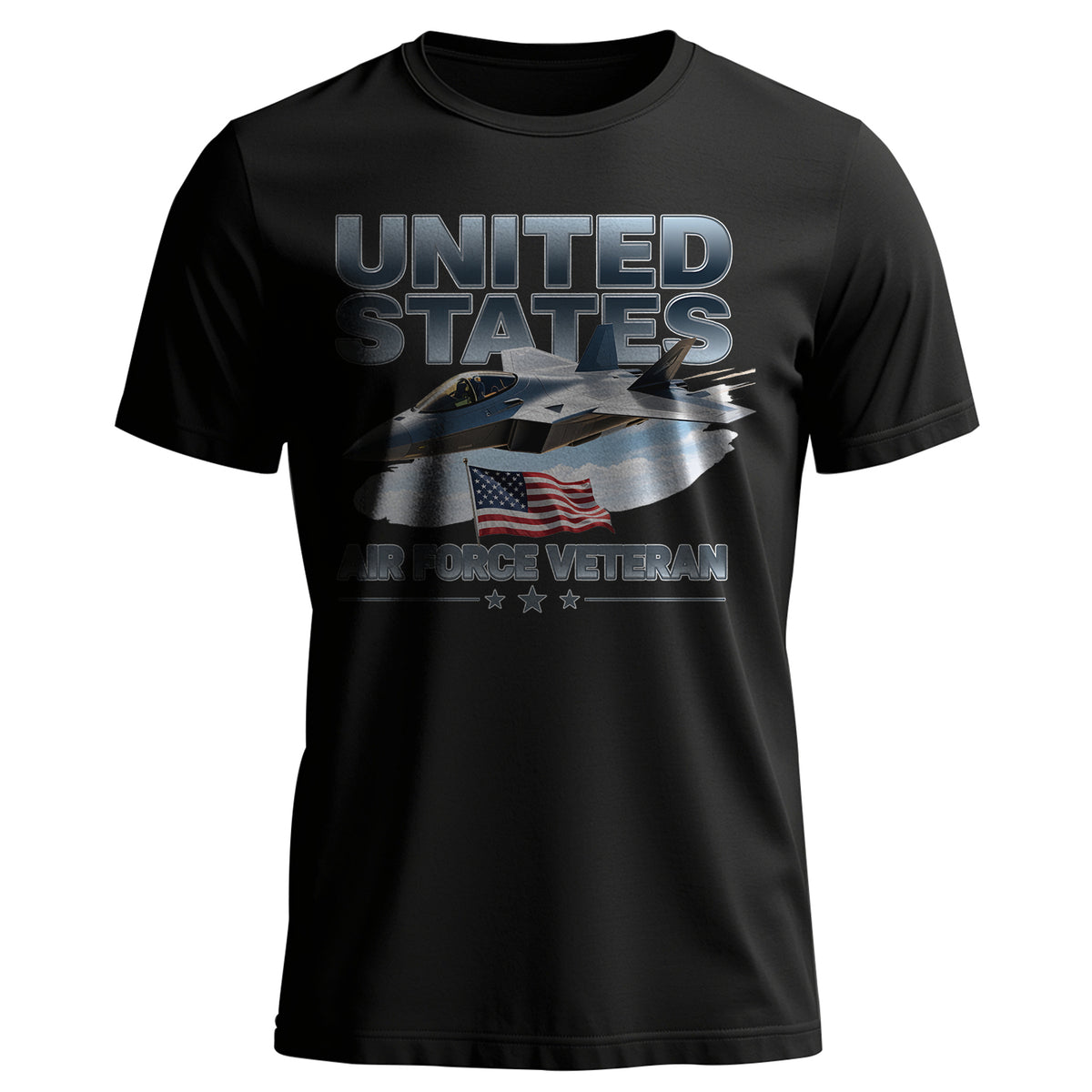 United States Air Force Veteran Proud US T-Shirt Main image