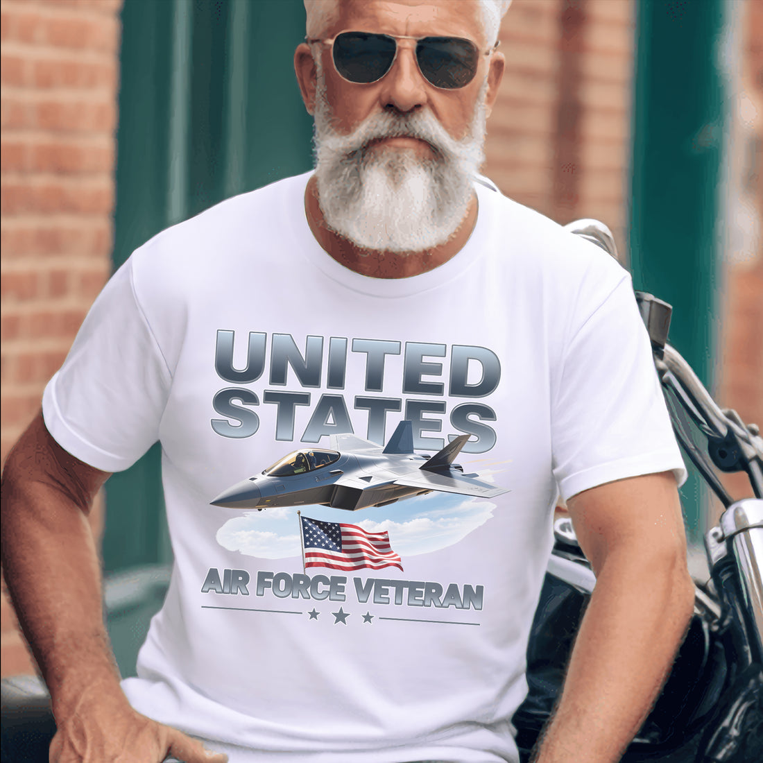 United States Air Force Veteran Proud US Military Patriotic Service Pride T-Shirt