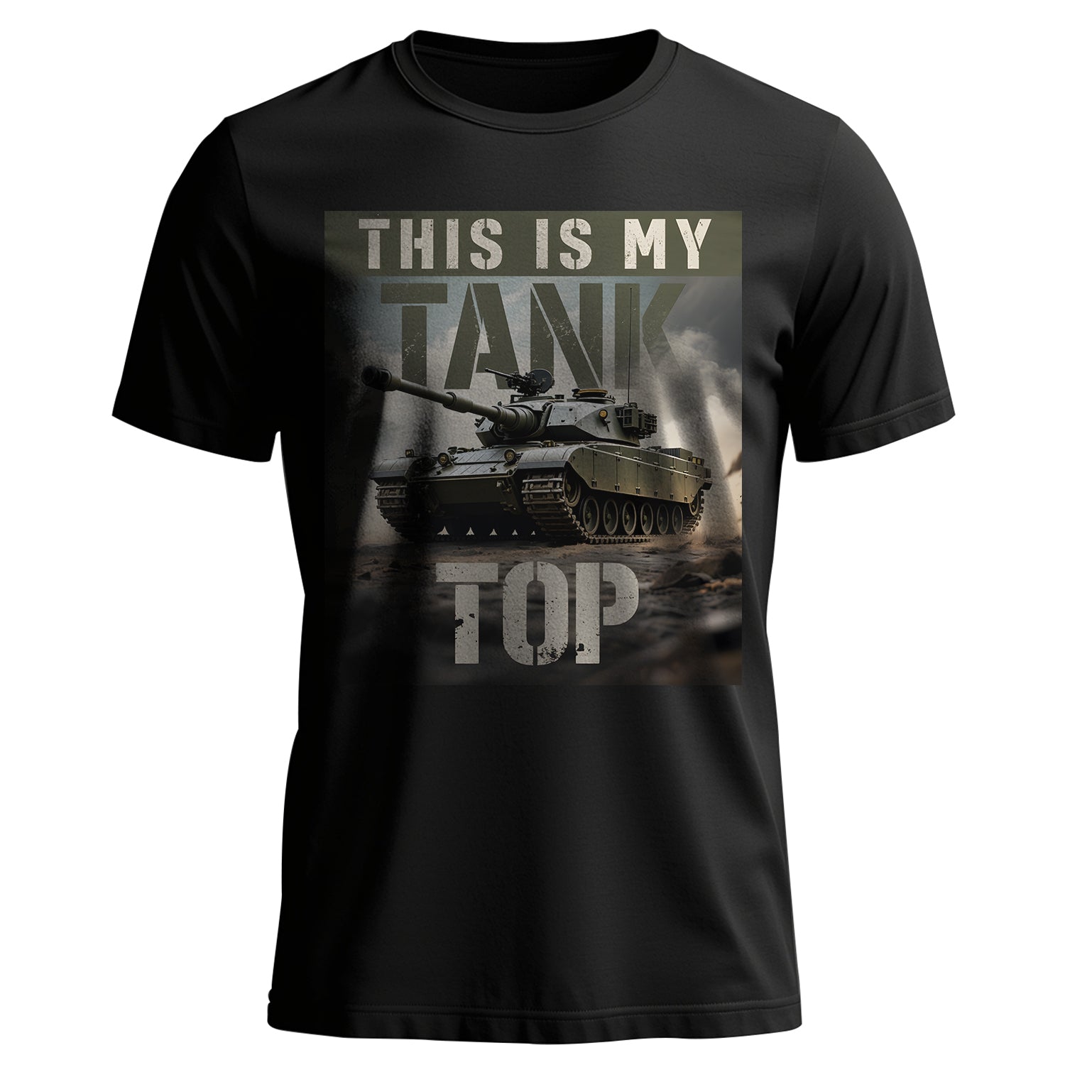 This Is My Tank Top Funny US Military T-Shirt