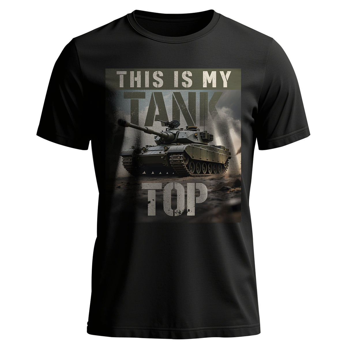 This Is My Tank Top Funny US Military T-Shirt Main image