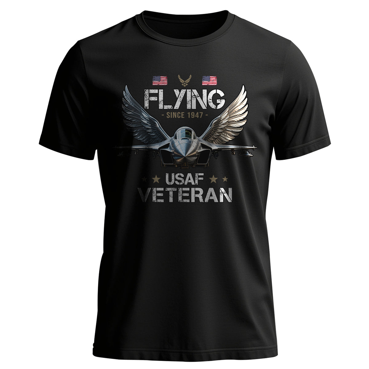 Flying Since 1947 USAF Veteran Proud T-Shirt Main image