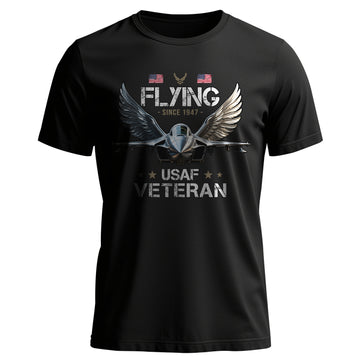 Flying Since 1947 USAF Veteran Proud T-Shirt