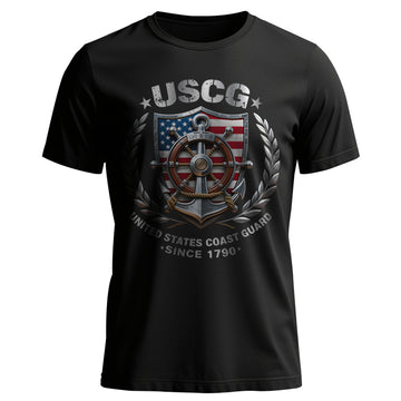 USCG United States Coast Guard Since 1790 T-Shirt
