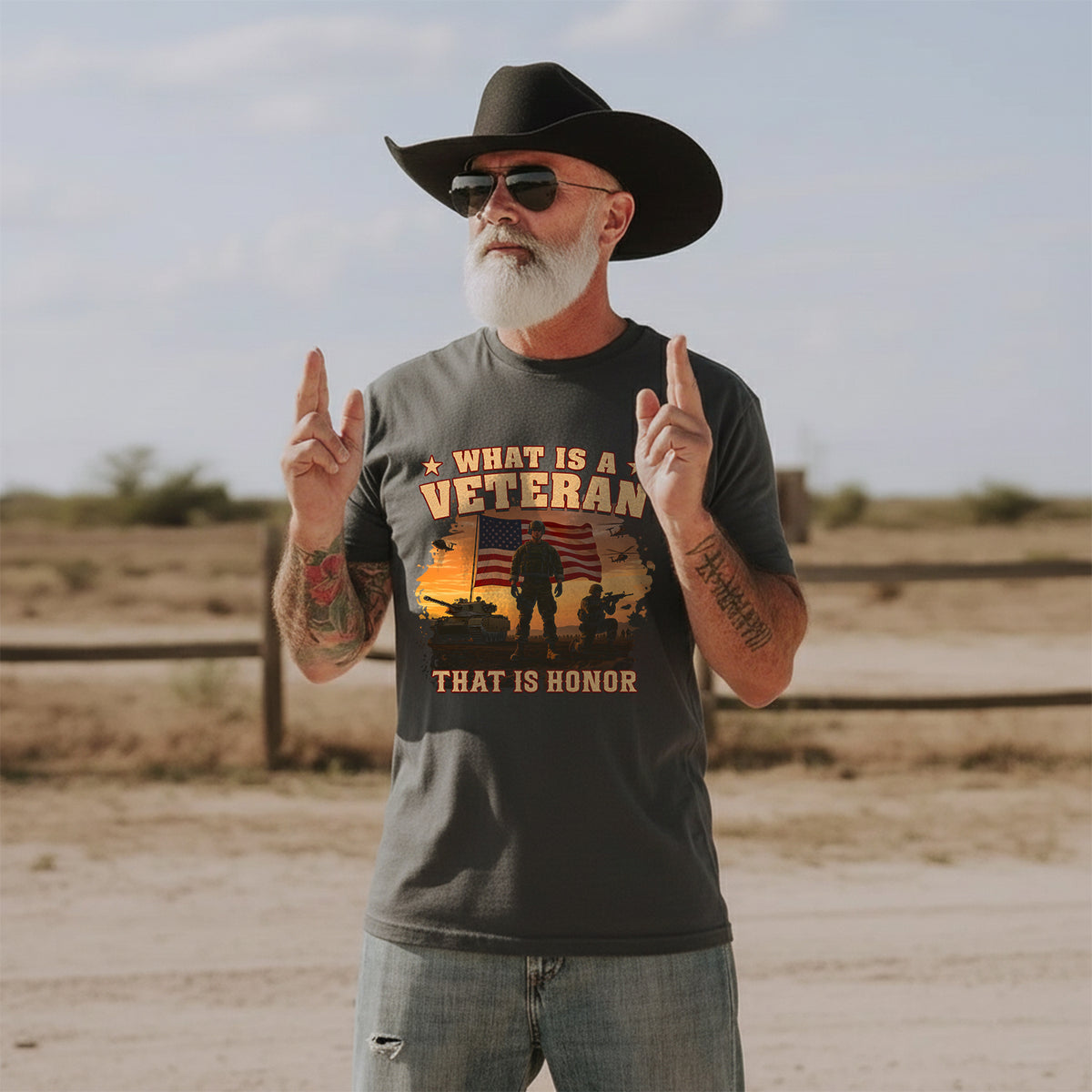 What Is a Veteran That Is Honor Proud US T-Shirt