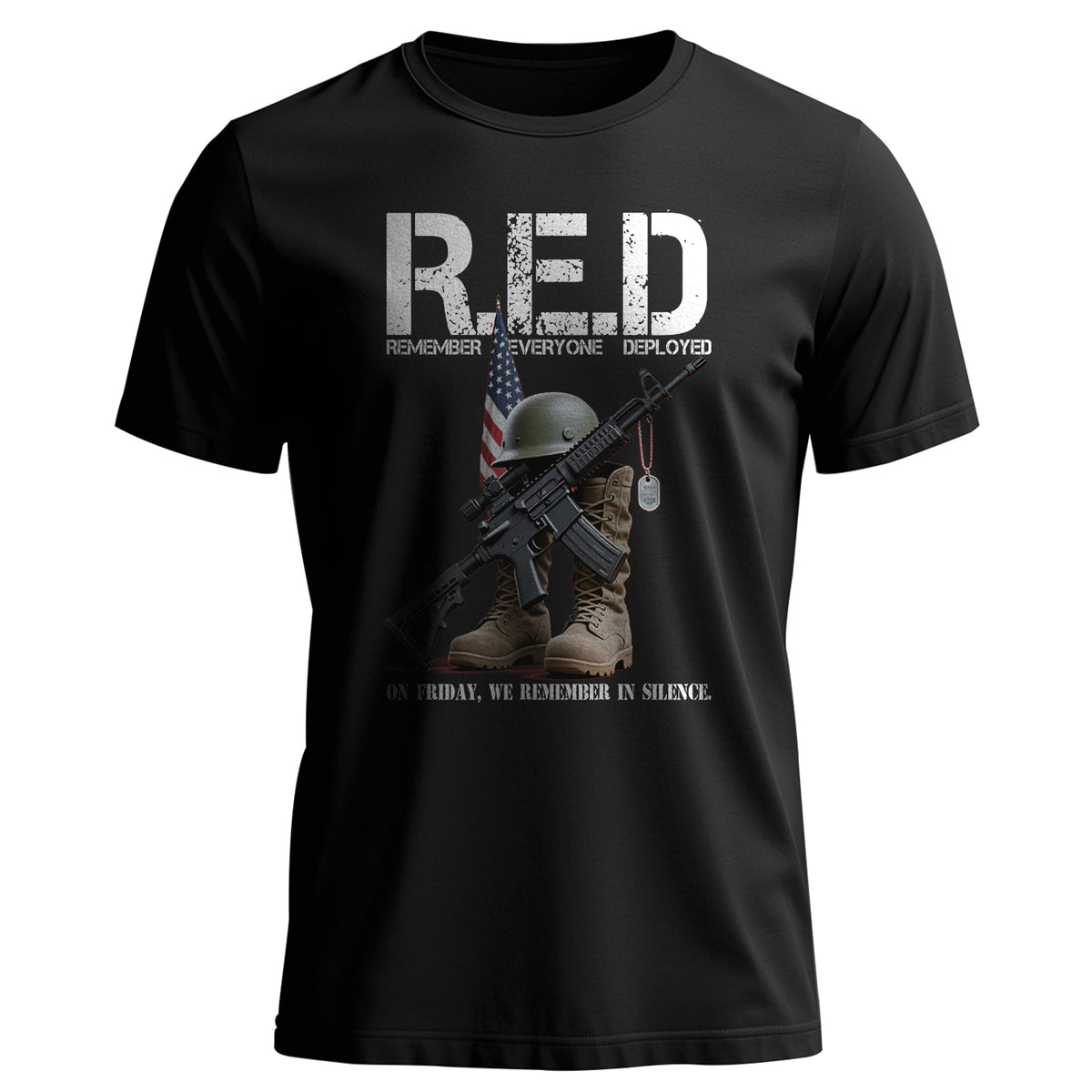 Remember Everyone Deployed On Friday We T-Shirt Main image