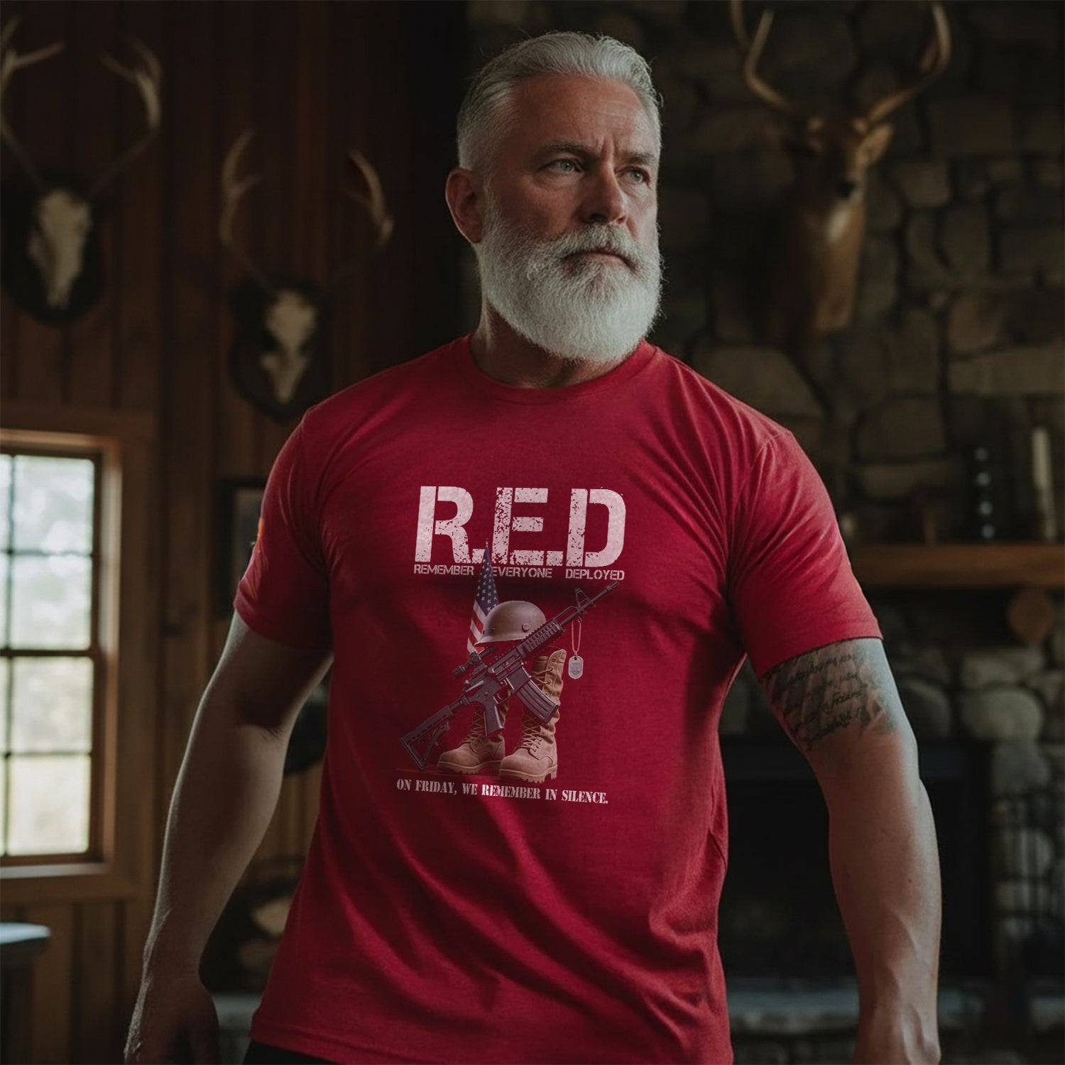 Remember Everyone Deployed On Friday We T-Shirt Secondary image