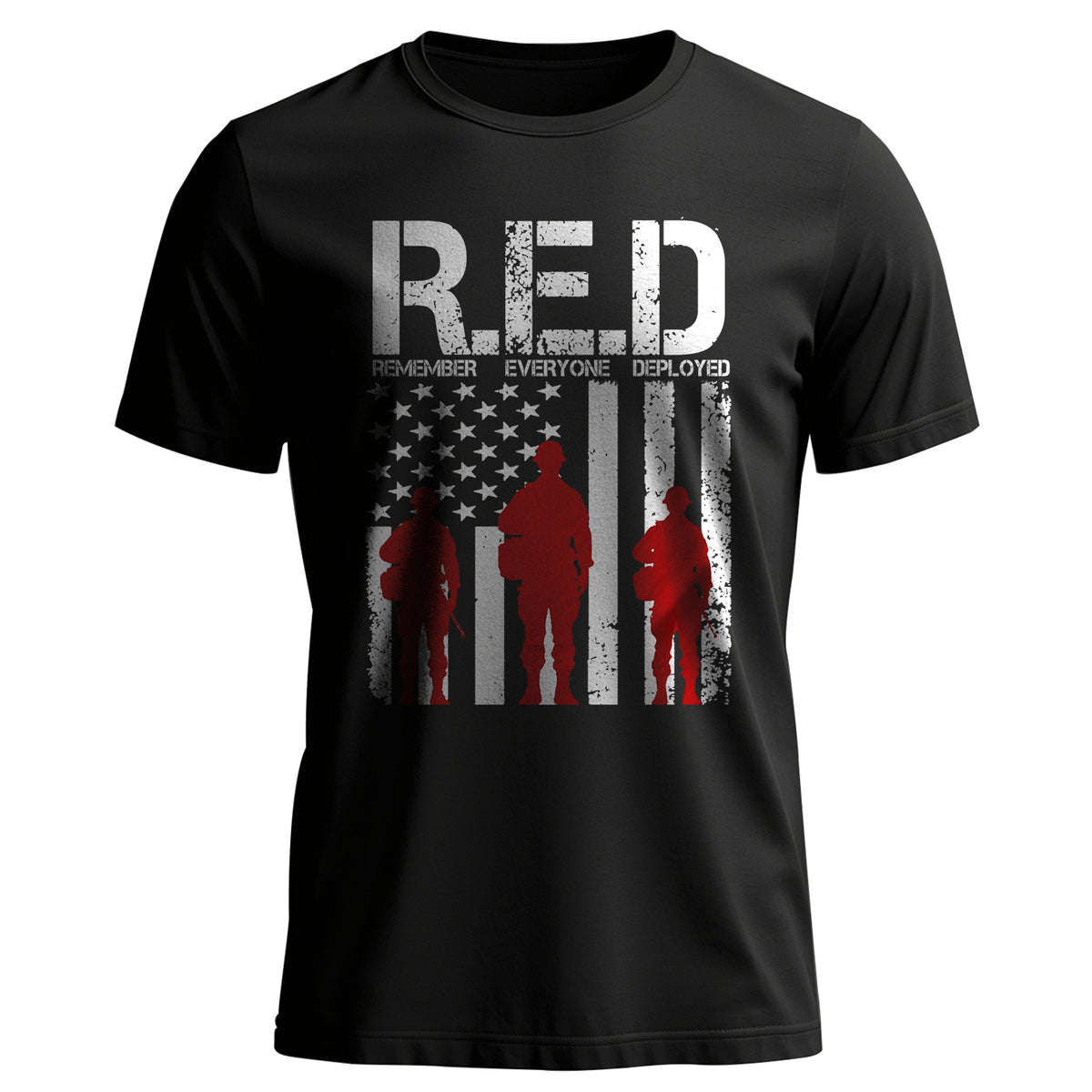 Remember Everyone Deployed Proud US T-Shirt Main image