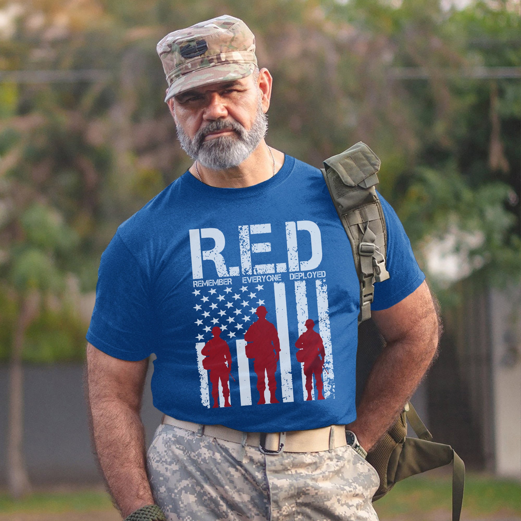 Remember Everyone Deployed Proud US Military Veteran Support Red Friday T-Shirt