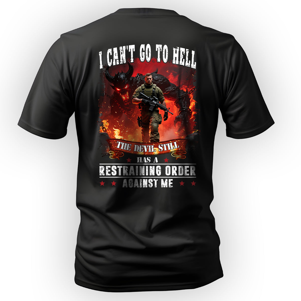 I Can’t Go to Hell The Devil Still Has a T-Shirt Main image