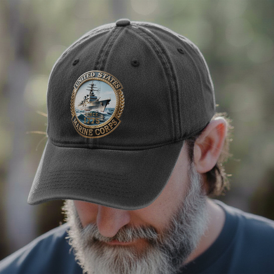 U.S. Marine Corps Veteran Pride Baseball Cap