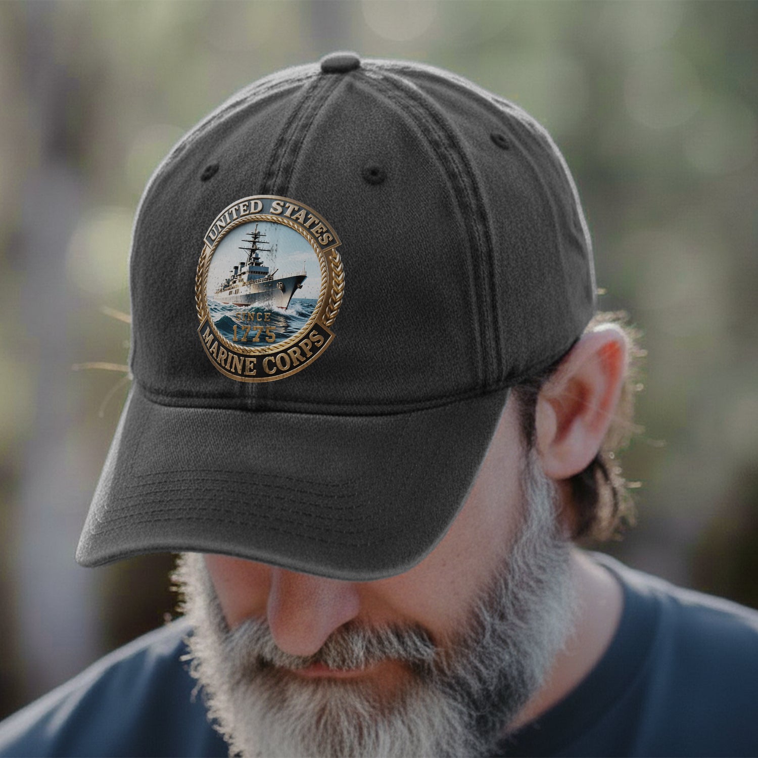 U.S. Marine Corps Veteran Pride Baseball Cap