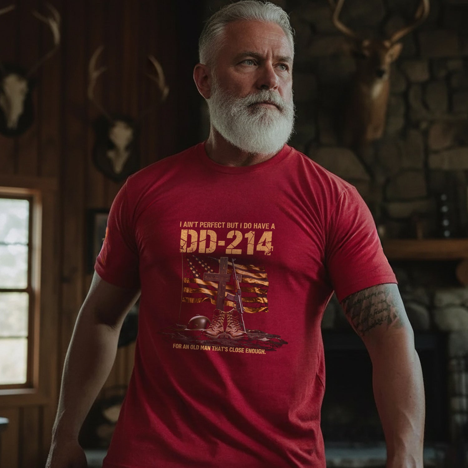 I Ain’t Perfect but I Do Have a DD214 T-Shirt Secondary image