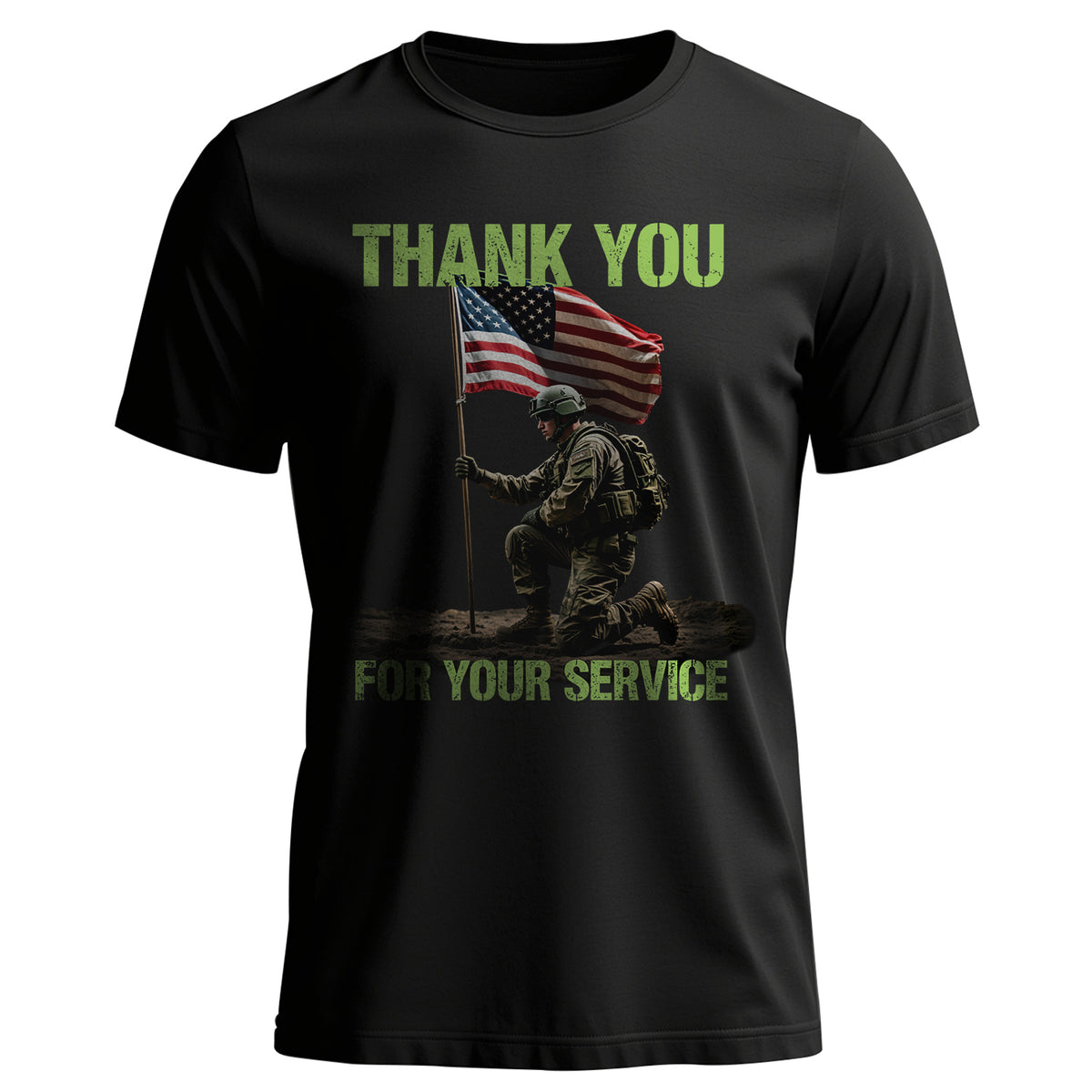 Thank You for Your Service Proud US T-Shirt Main image