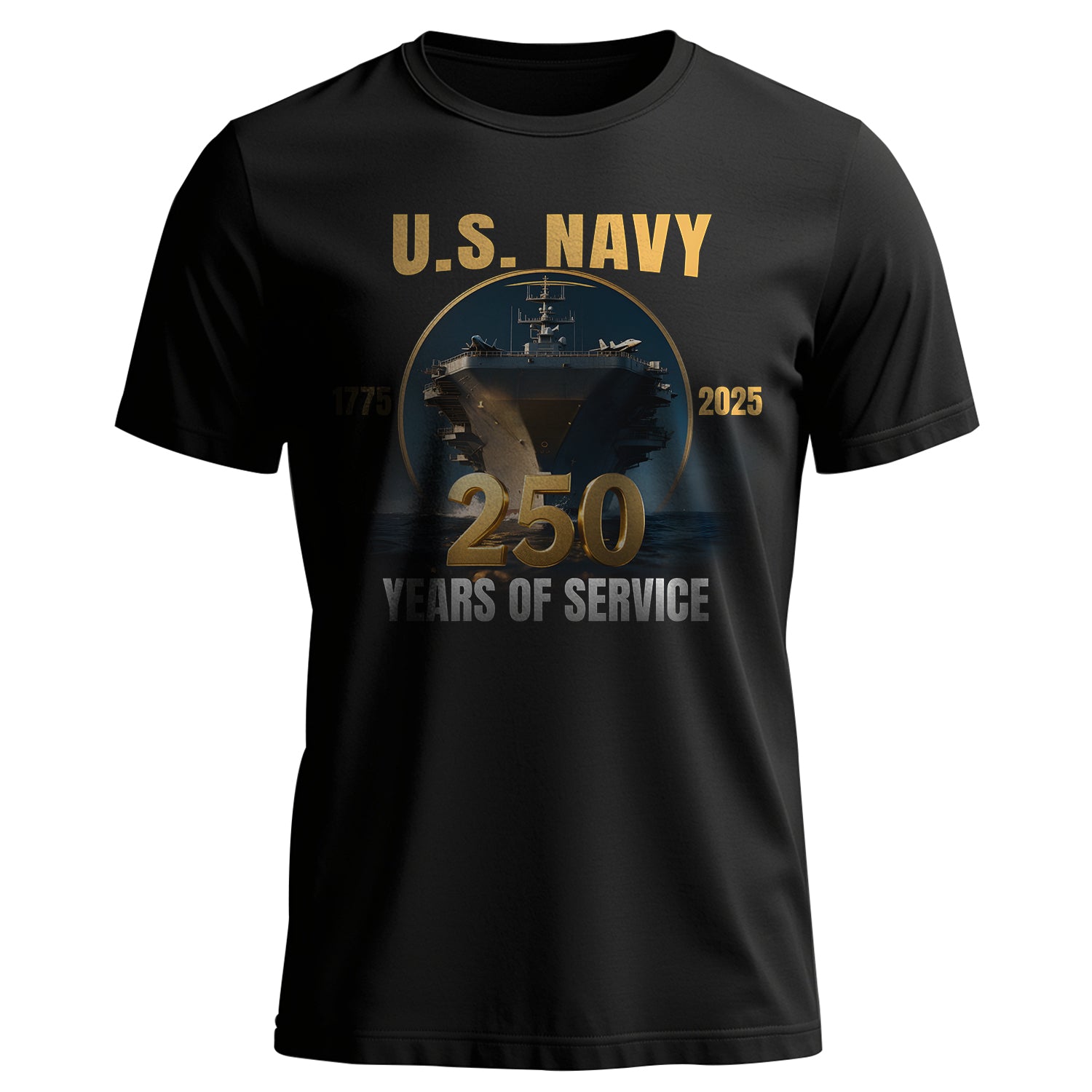 1775–2025 250 Years of Service Proud US T-Shirt