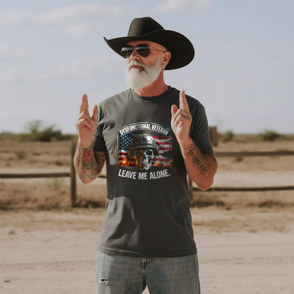 Dysfunctional Veteran Proud US Military T-Shirt