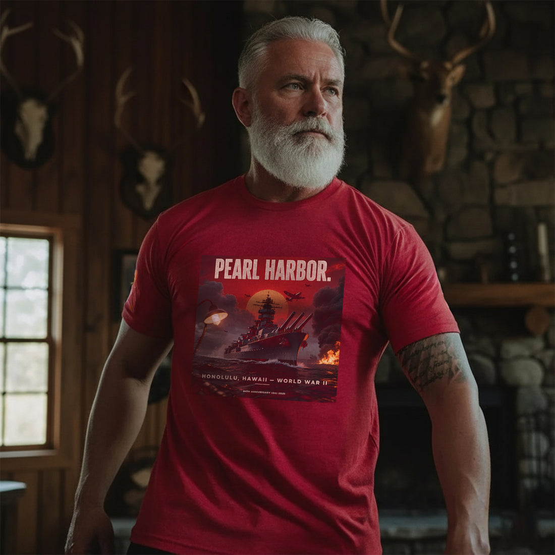 Pearl Harbor Honolulu Hawaii World War II T-Shirt