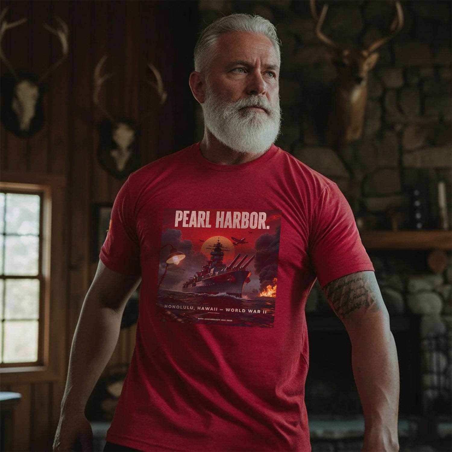 Pearl Harbor Honolulu Hawaii World War II T-Shirt