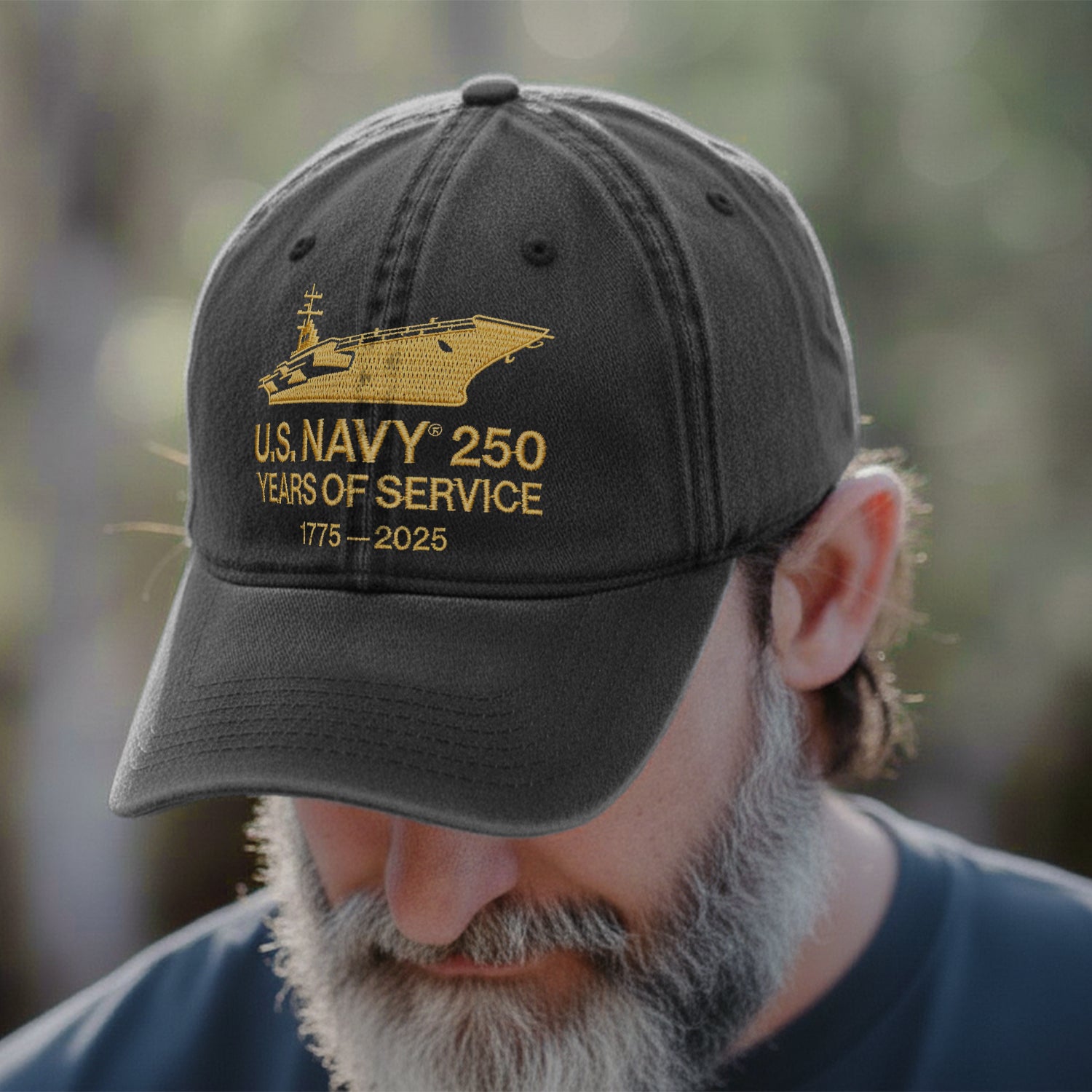 US Military 250 Years of Service Baseball Cap Secondary image