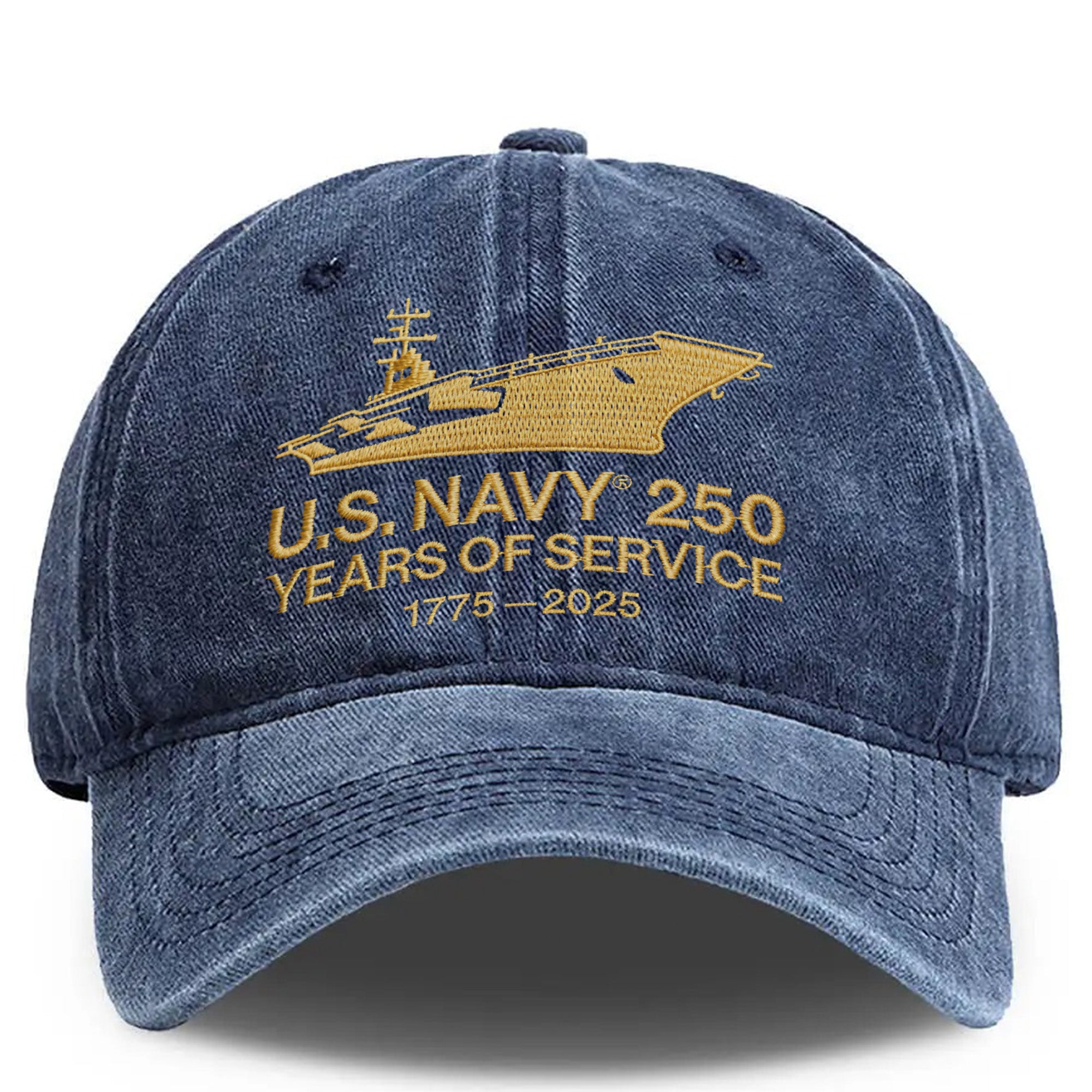 1776–2026 250 Years of Service Proud US Military Patriotic American Freedom Baseball Cap