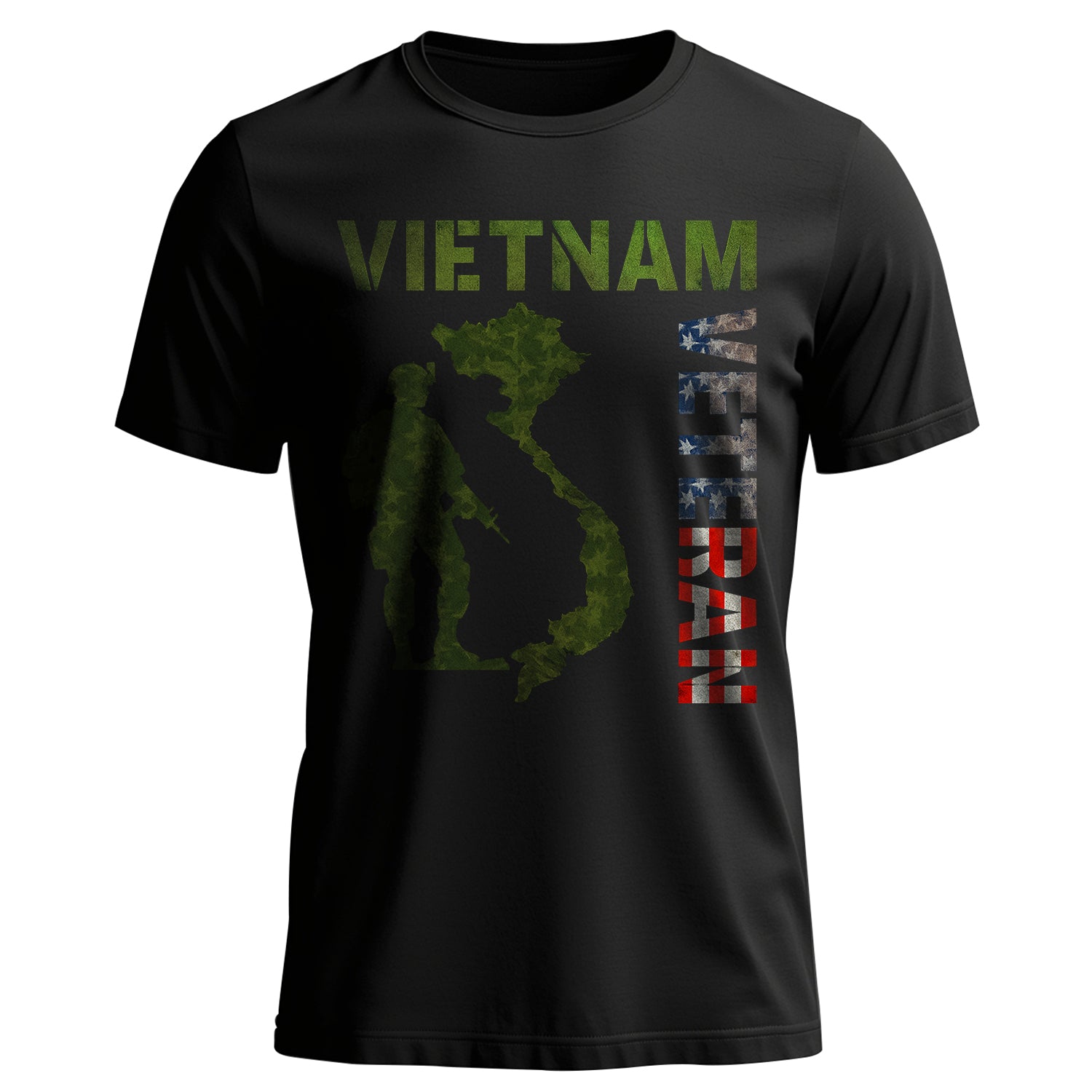 Vietnam Veteran Proud US Military Service T-Shirt
