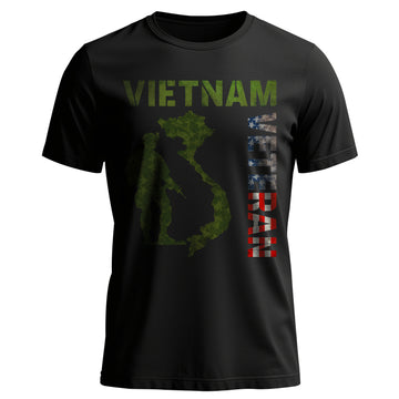 Vietnam Veteran Proud US Military Service T-Shirt