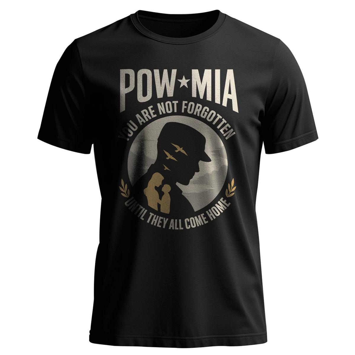 POW MIA You Are Not Forgotten Shirt, Until T-Shirt Main image