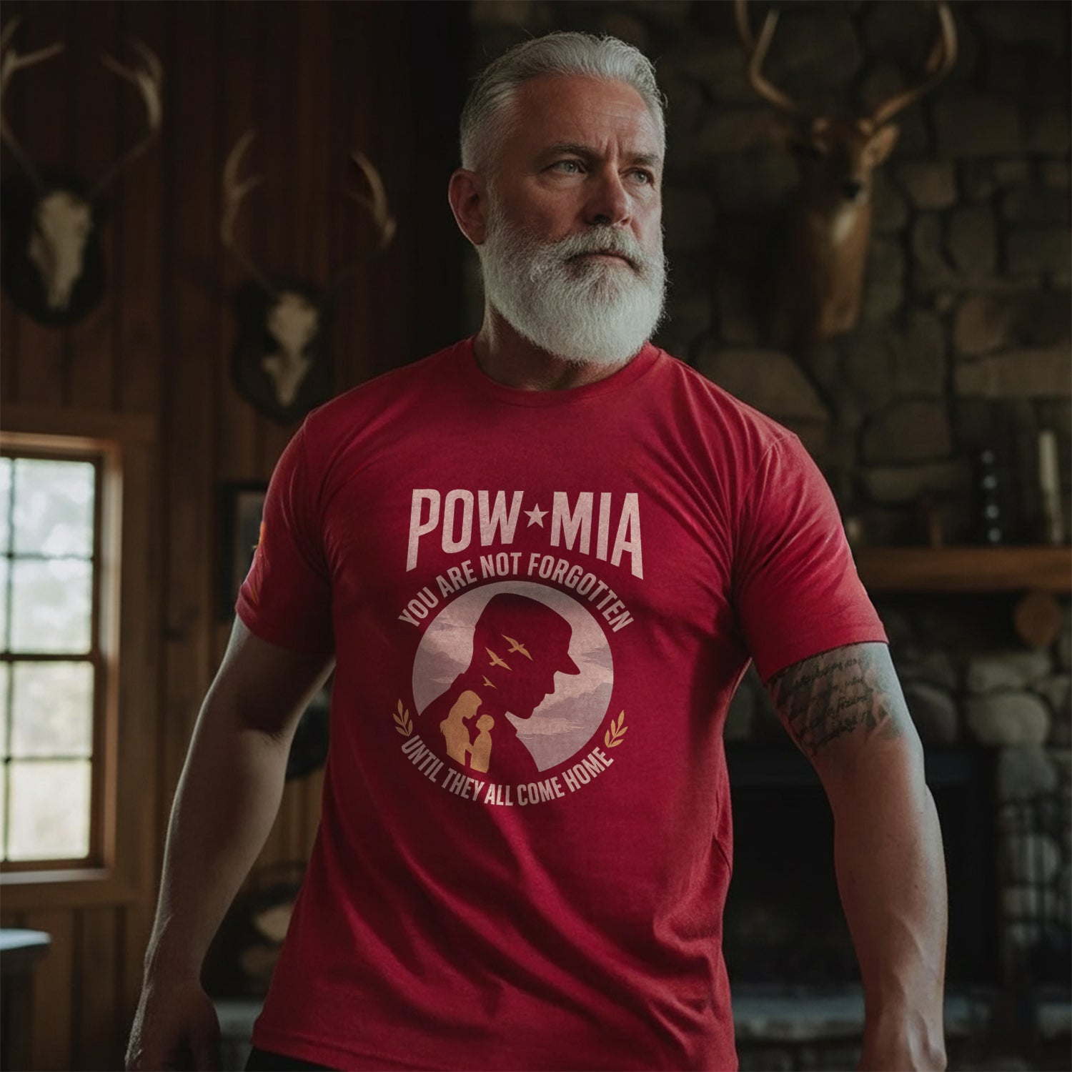 POW MIA You Are Not Forgotten Shirt, Until They All Come Home T-Shirt Secondary image