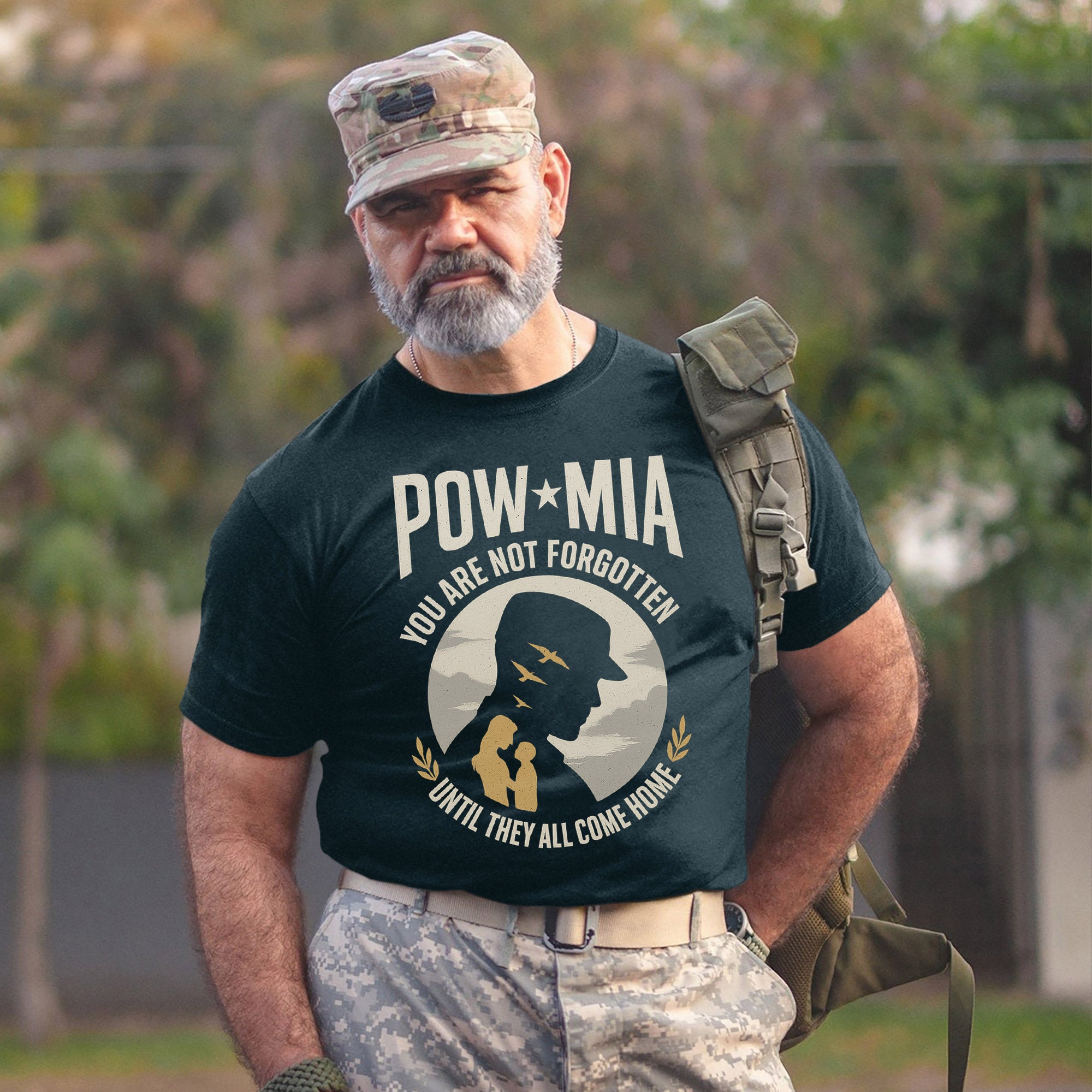 POW MIA You Are Not Forgotten Shirt, Until They All Come Home Military Remembrance T-Shirt