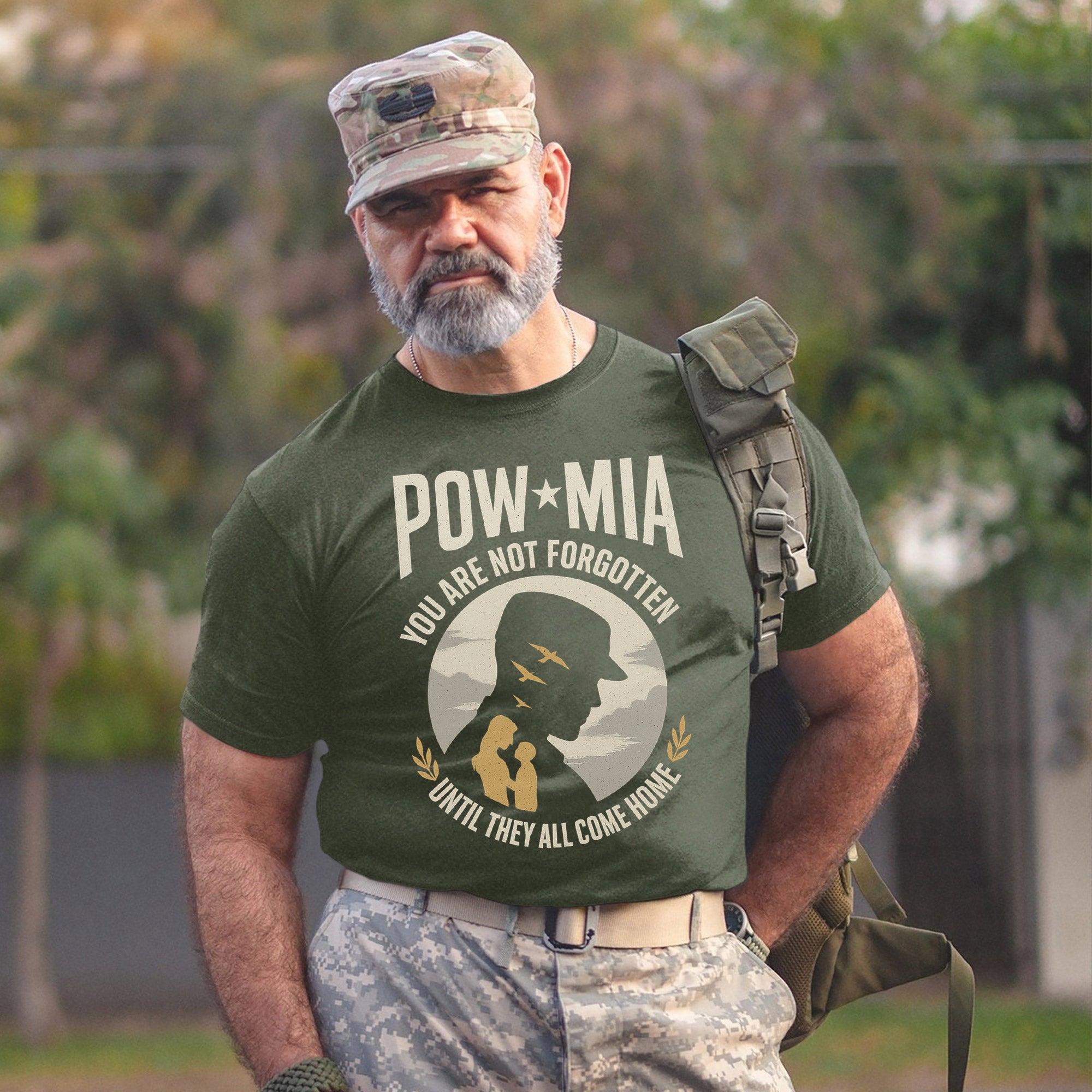 POW MIA You Are Not Forgotten Shirt, Until They All Come Home Military Remembrance T-Shirt