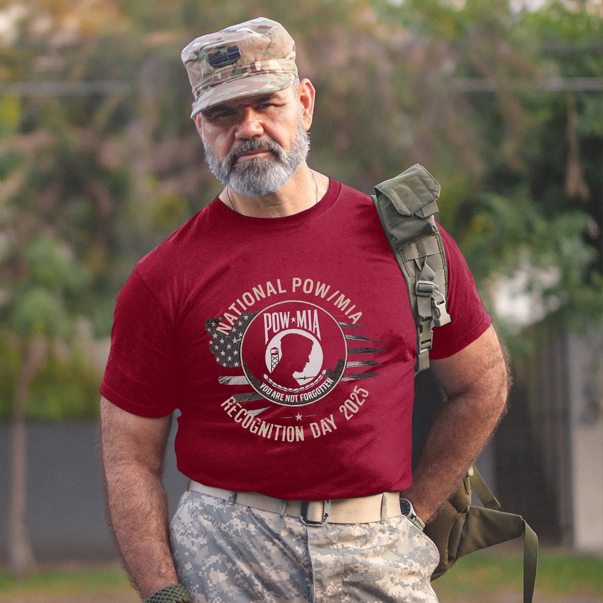 National POW MIA Recognition Day 2025 Shirt, You Are Not Forgotten Military Remembrance Tee T-Shirt