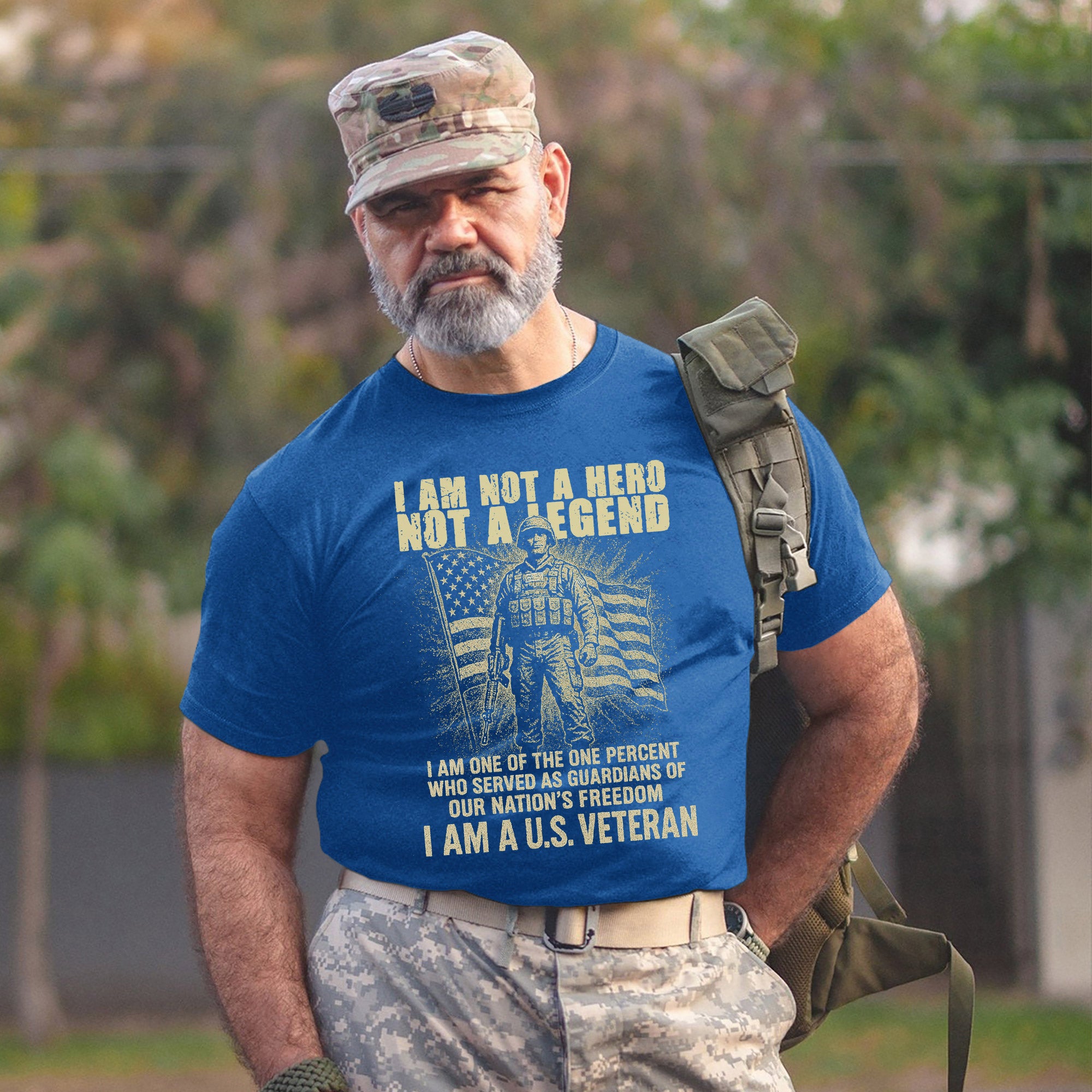 I Am One of the One Percent Shirt, US Veteran Guardians of Freedom Military T-Shirt