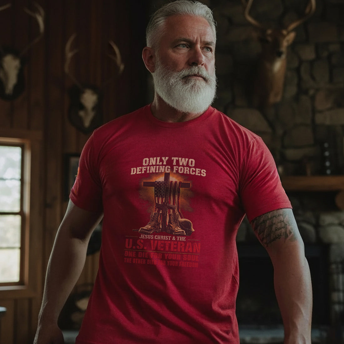 Only Two Defining Forces Jesus Christ and T-Shirt