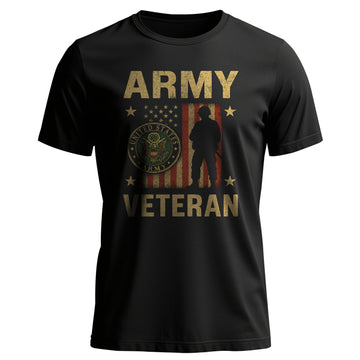 Army Veteran US Military Patriotic T-Shirt