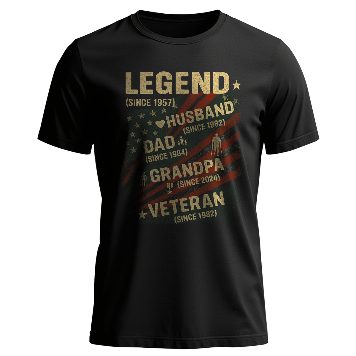 Legend Since Husband Since Personalized T-Shirt Main image