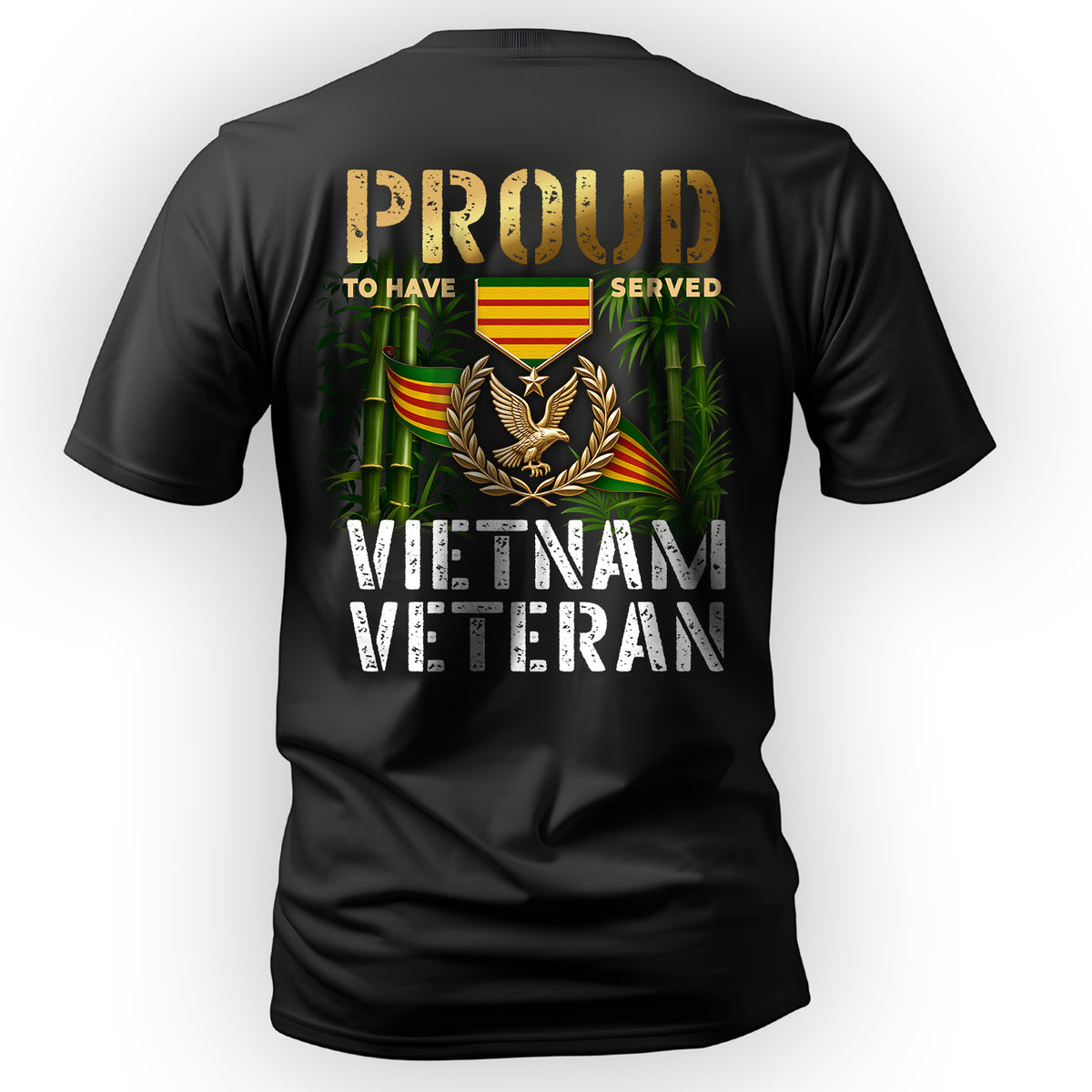 Proud to Have Served Vietnam Veteran T-Shirt Main image