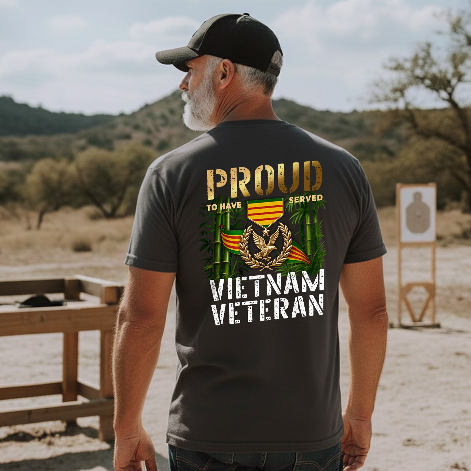 Proud to Have Served Vietnam Veteran T-Shirt
