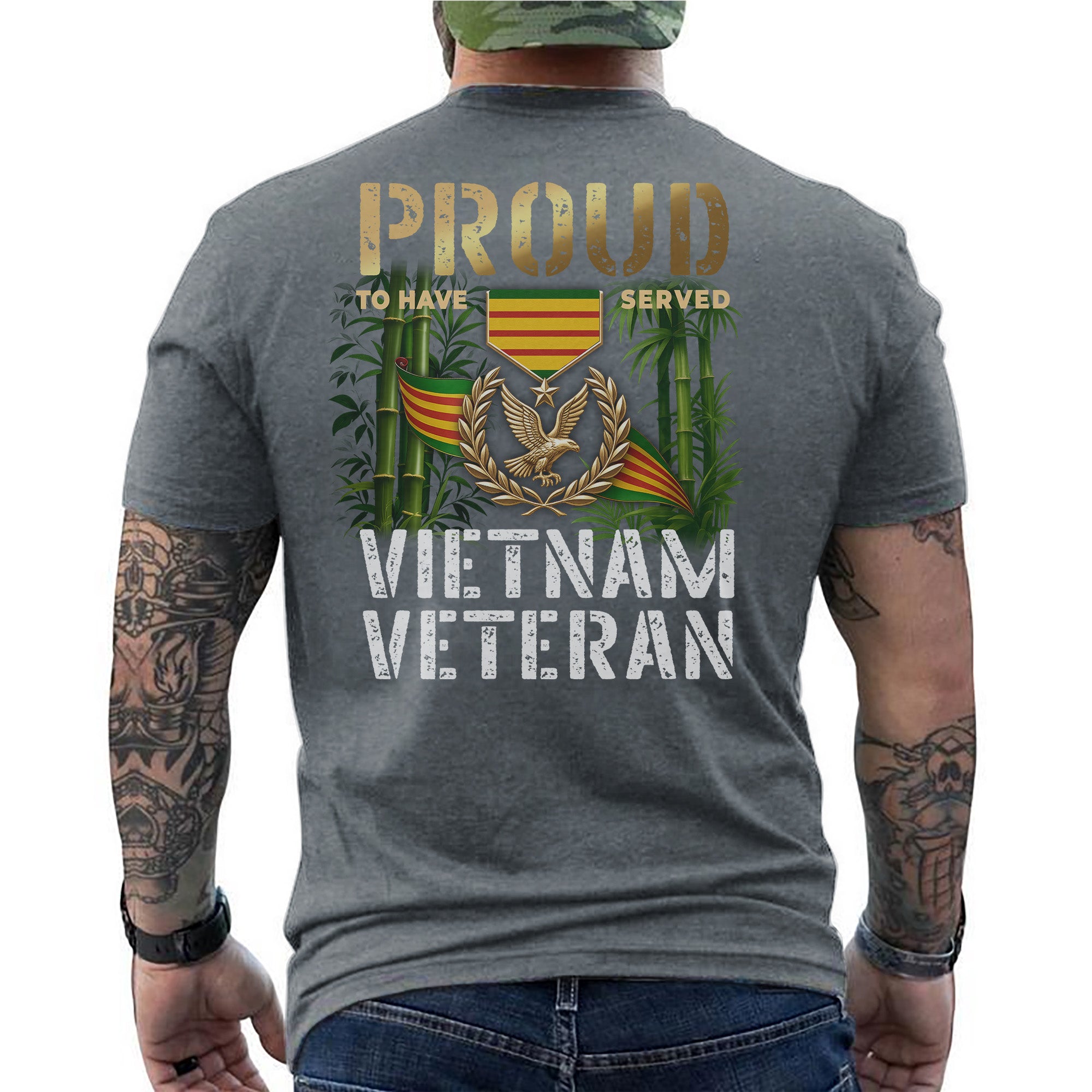 Proud to Have Served Vietnam Veteran T-Shirt