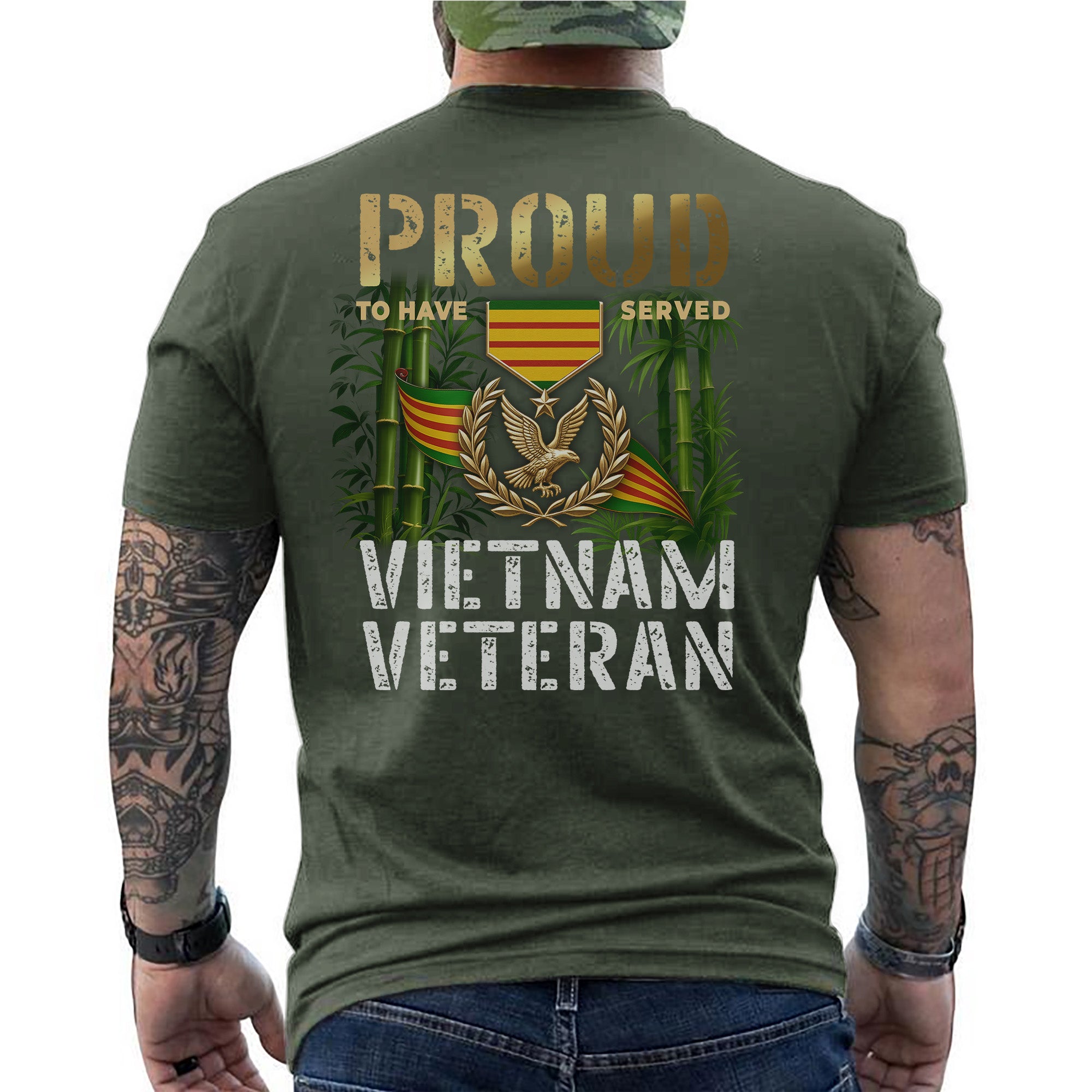 Proud to Have Served Vietnam Veteran T-Shirt