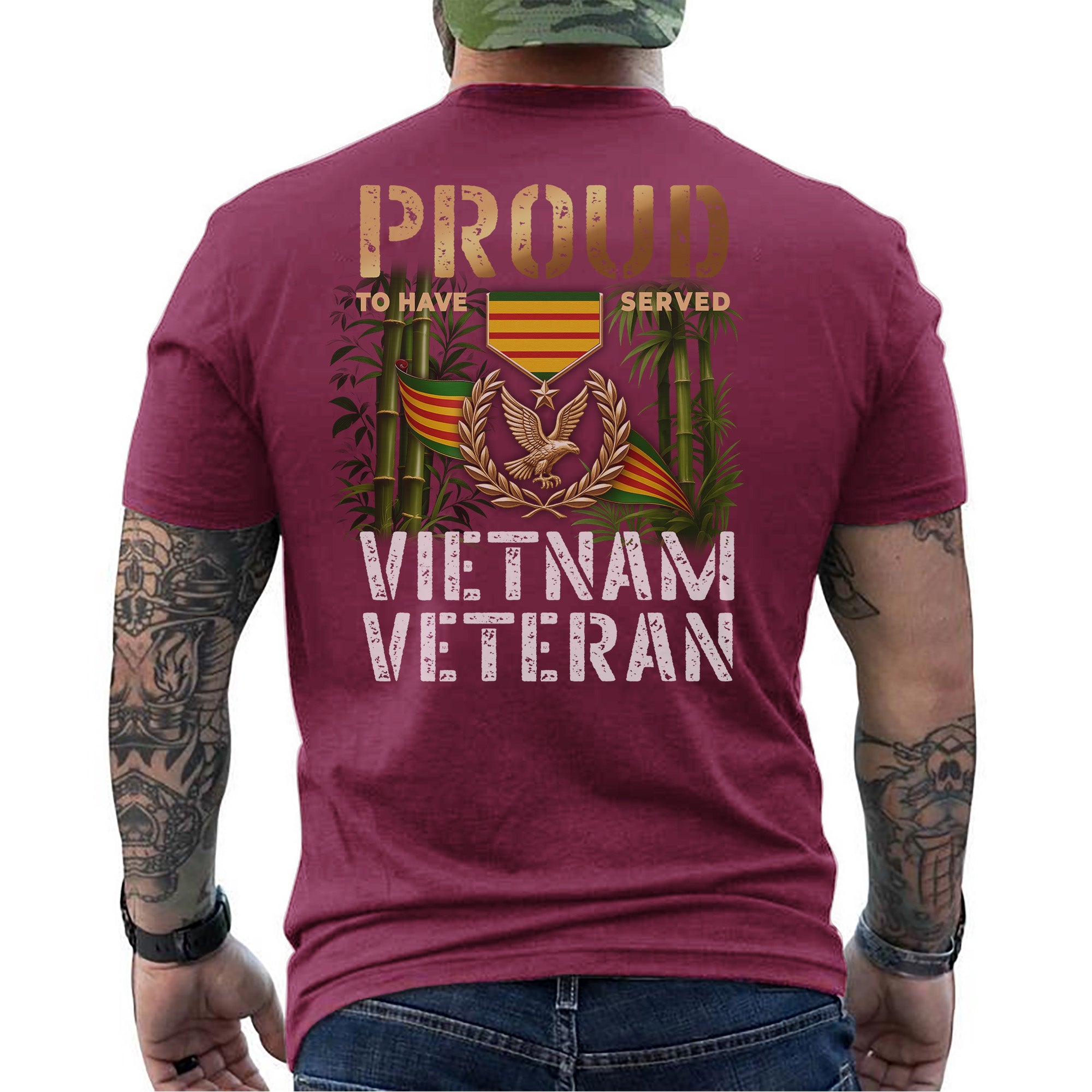 Proud to Have Served Vietnam Veteran T-Shirt