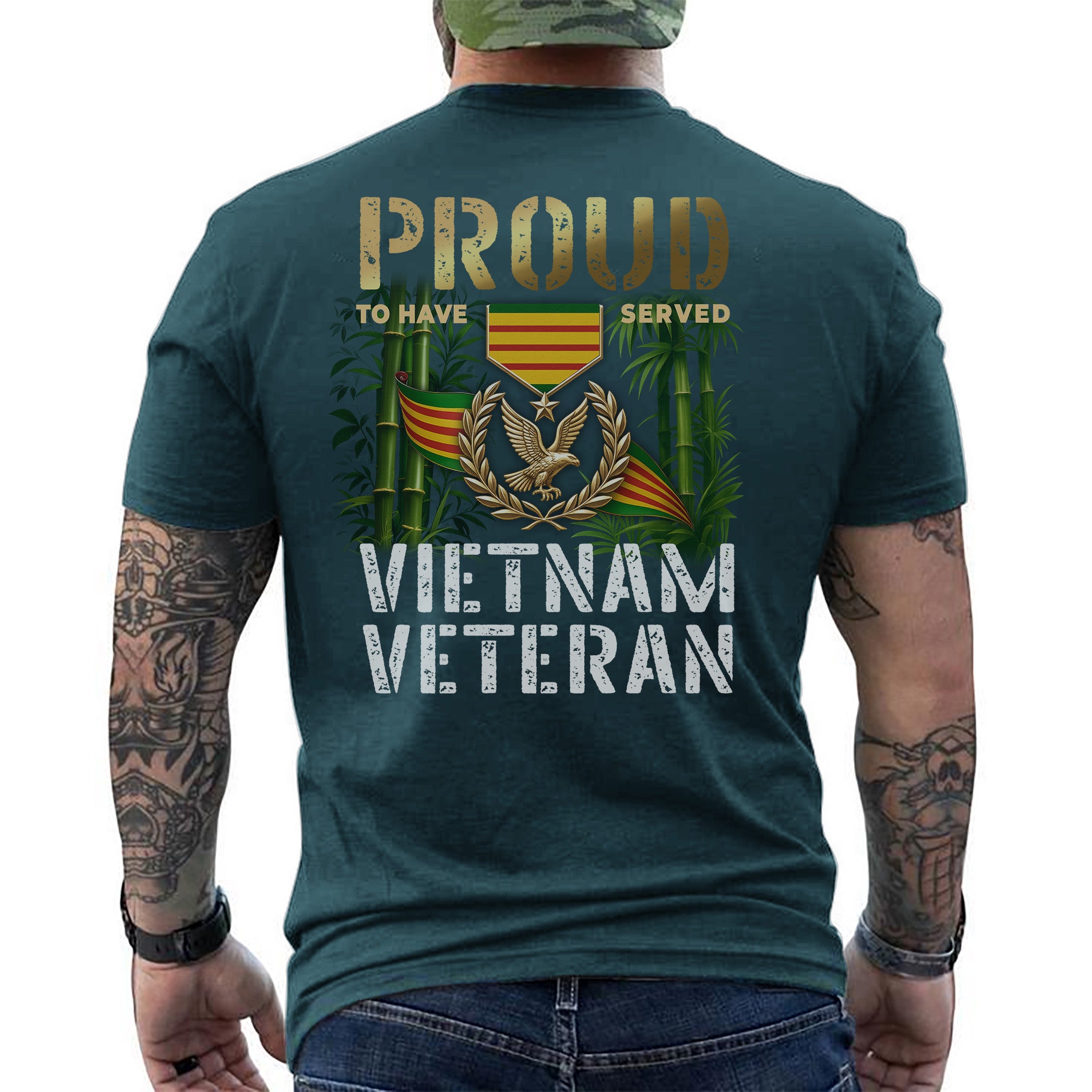 Proud to Have Served Vietnam Veteran T-Shirt
